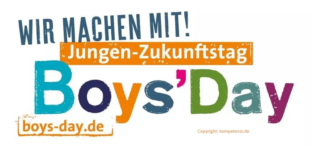 Werbebild Boys&#039;Day