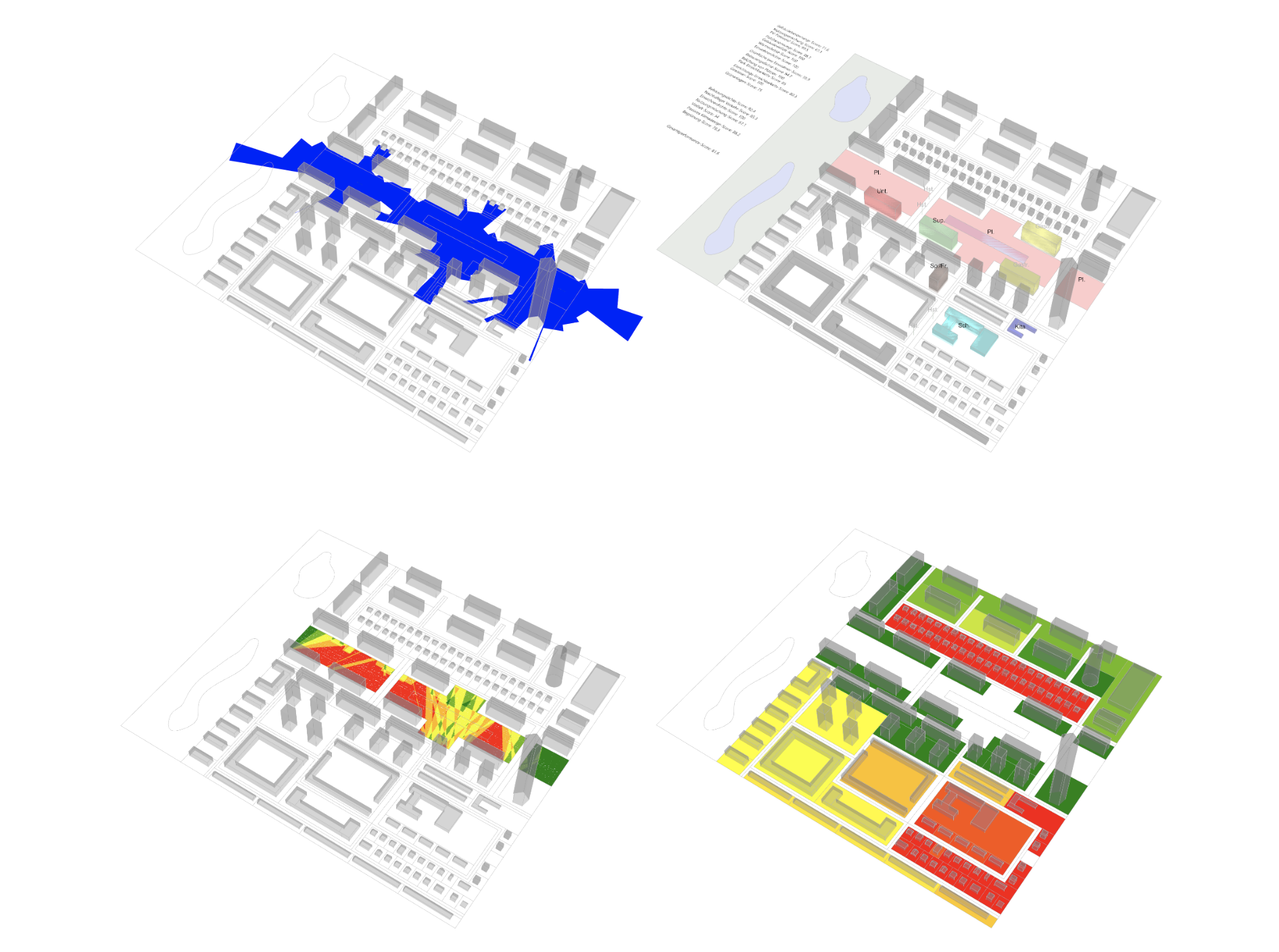 Peter Rix: Computing Urban Design. Entwicklung eines generativen Werkzeugs zur direkten quantitativen Auswertung von Städtebauentwürfen