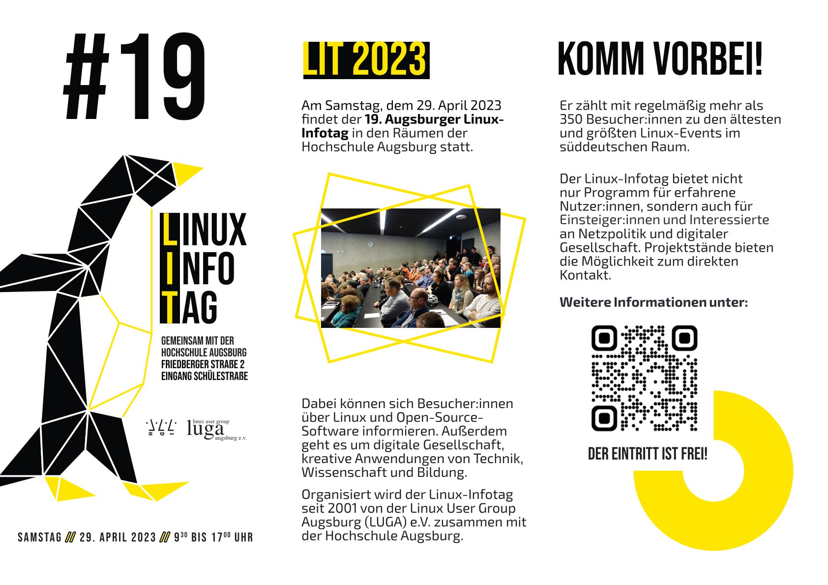 19. Linux Info Tag Komm Vorbei!
