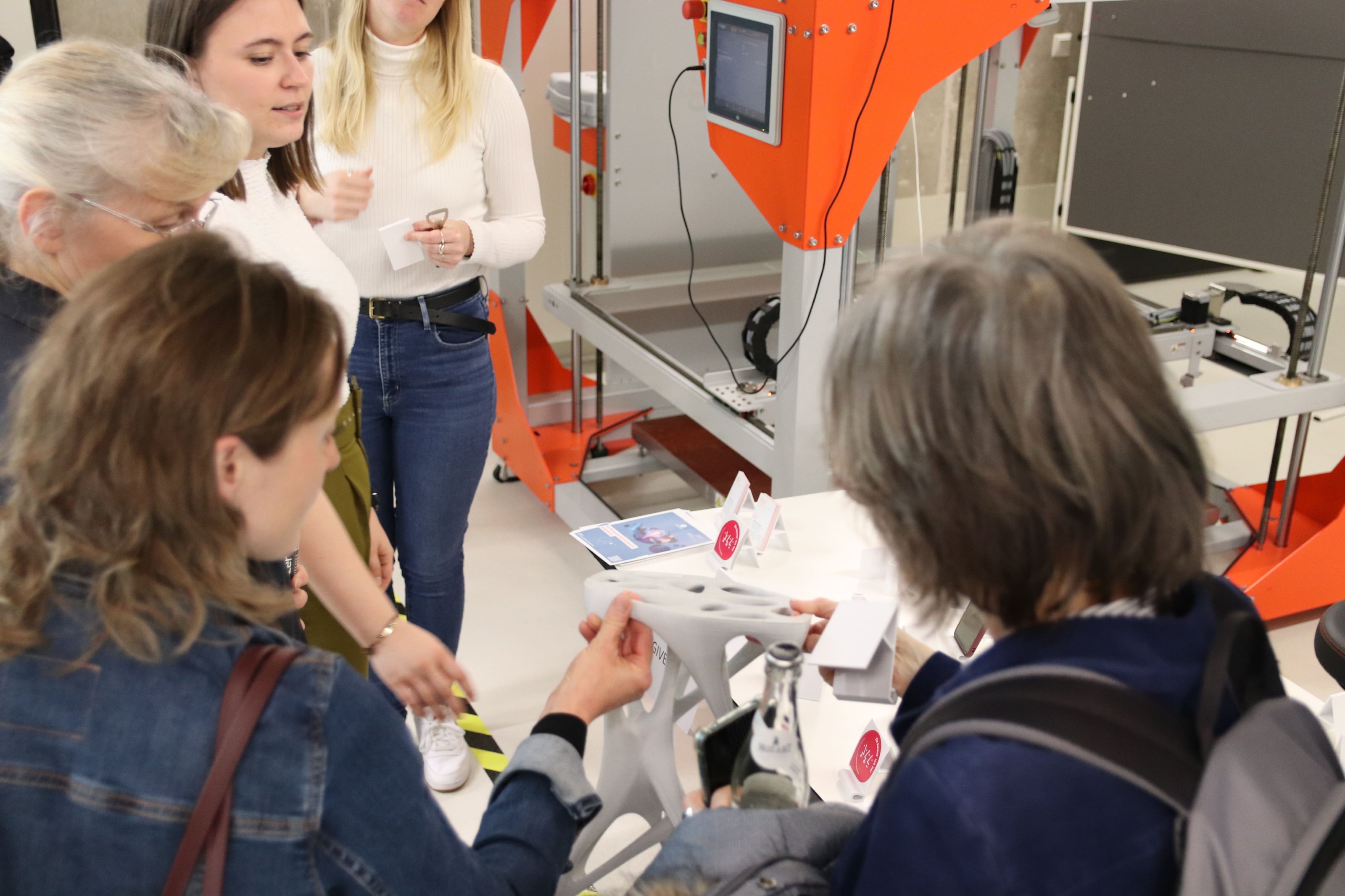 3D-Druck mit Besuchenden