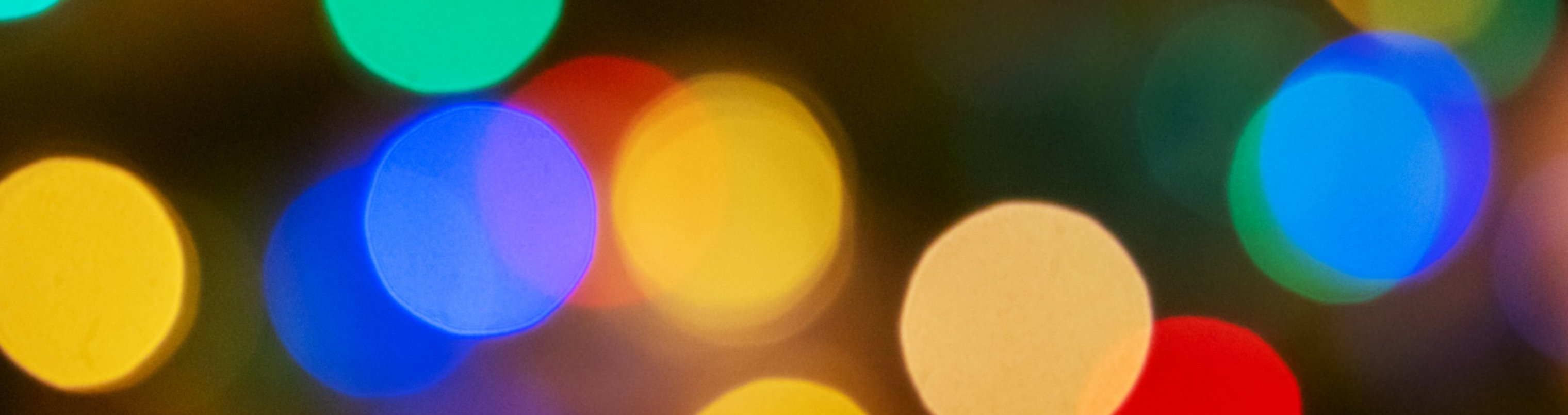 Verschwommene Lichter