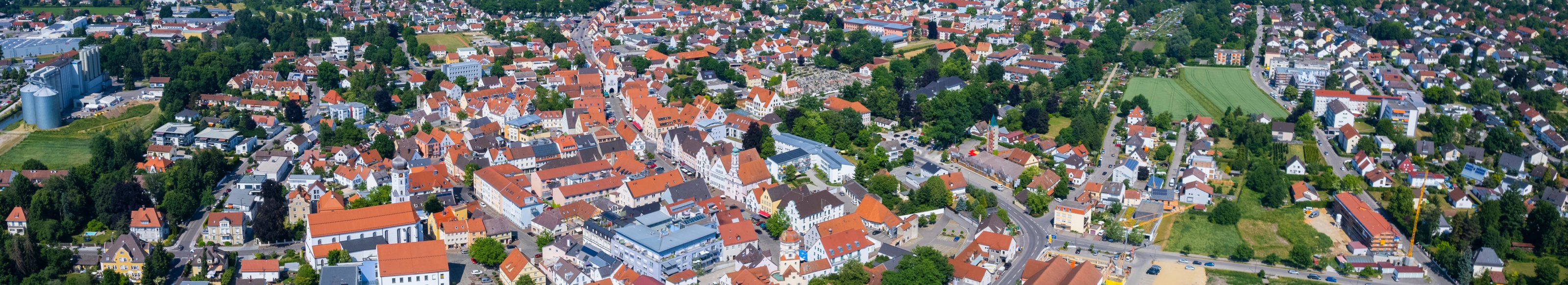 Stadtansicht Aichach