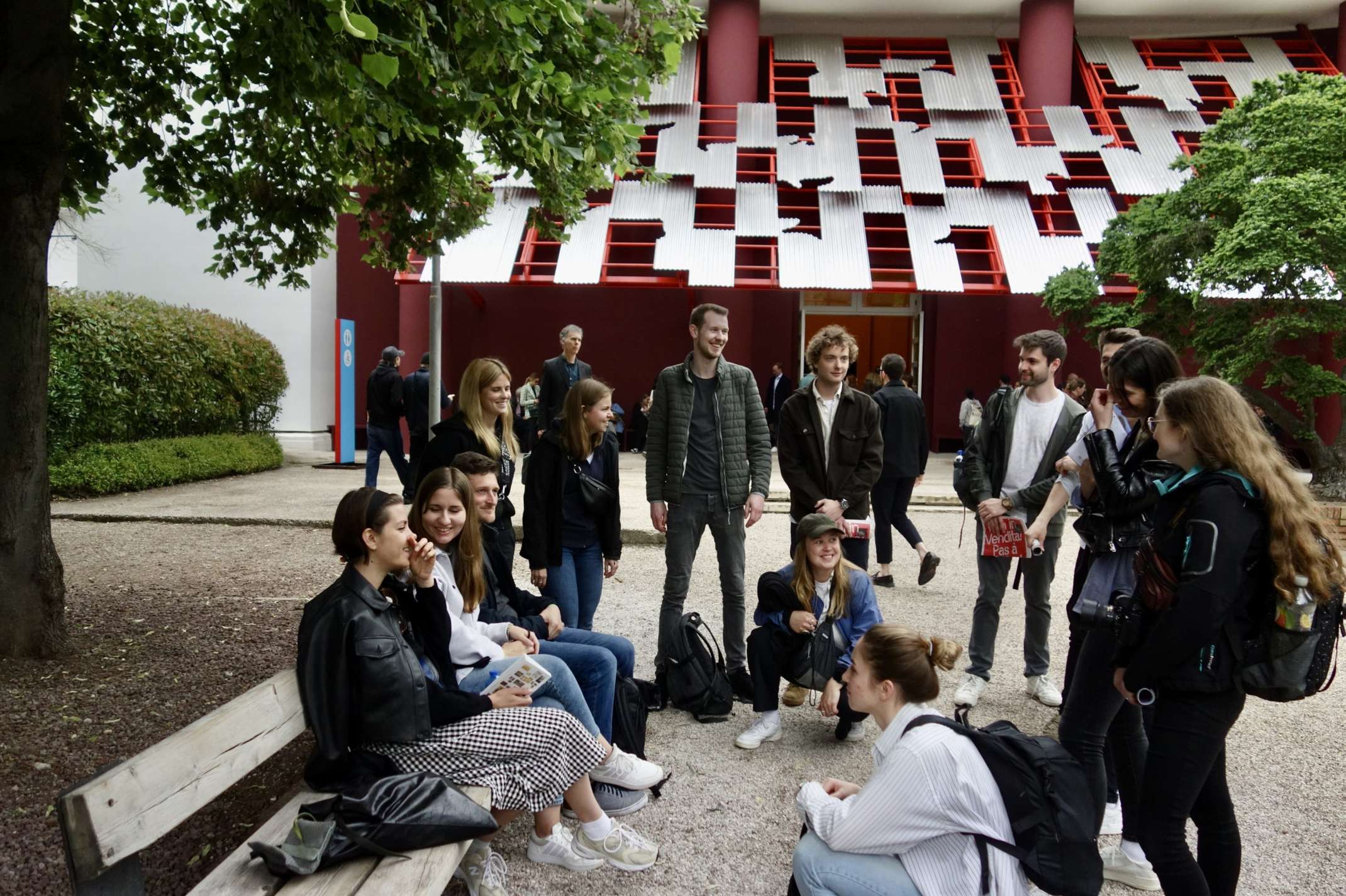 Besuch bei der Eröffnung von der Architektur Biennale Venedig 