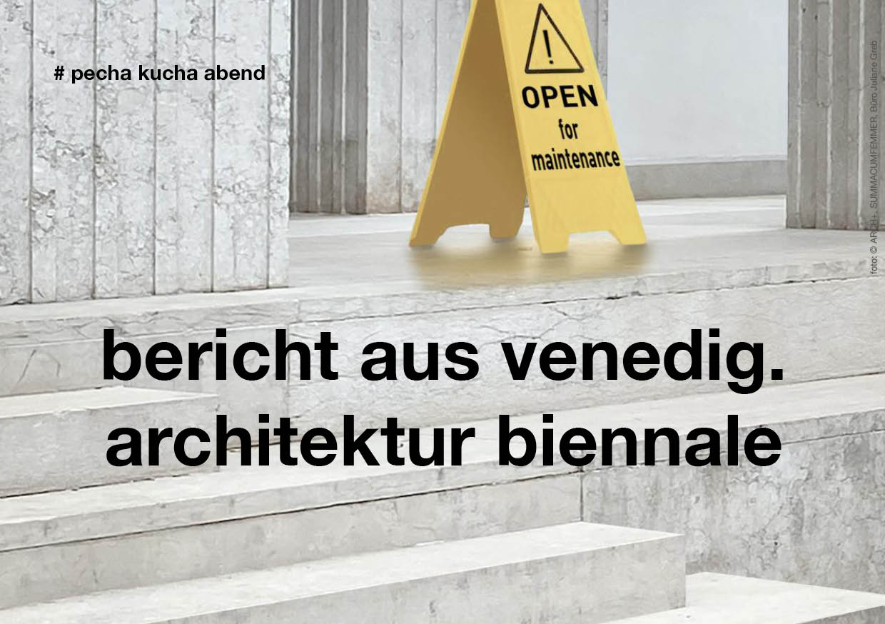 Bericht aus Venedig. Architektur Biennale 