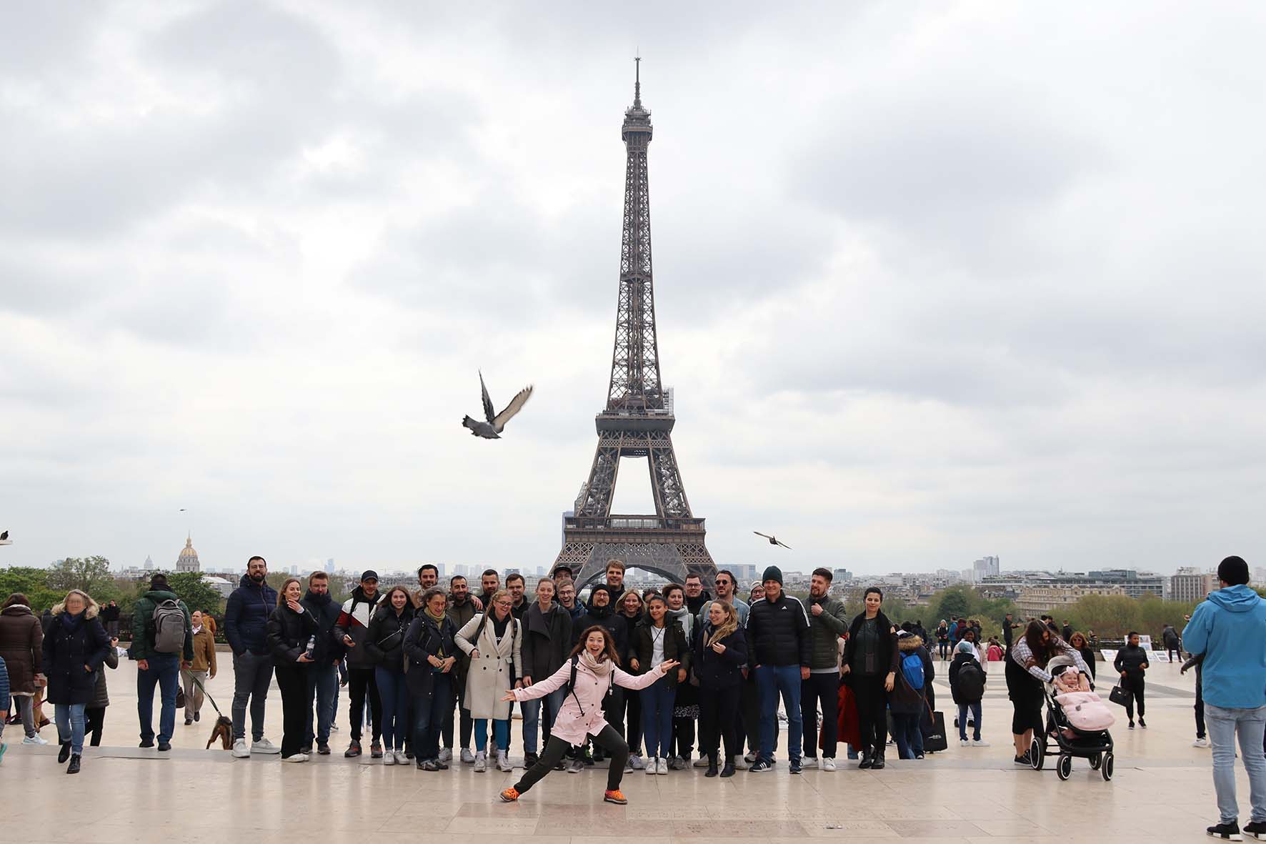 Darf nicht fehlen bei einem Besuch in Paris: „La Tour Eiffel“.