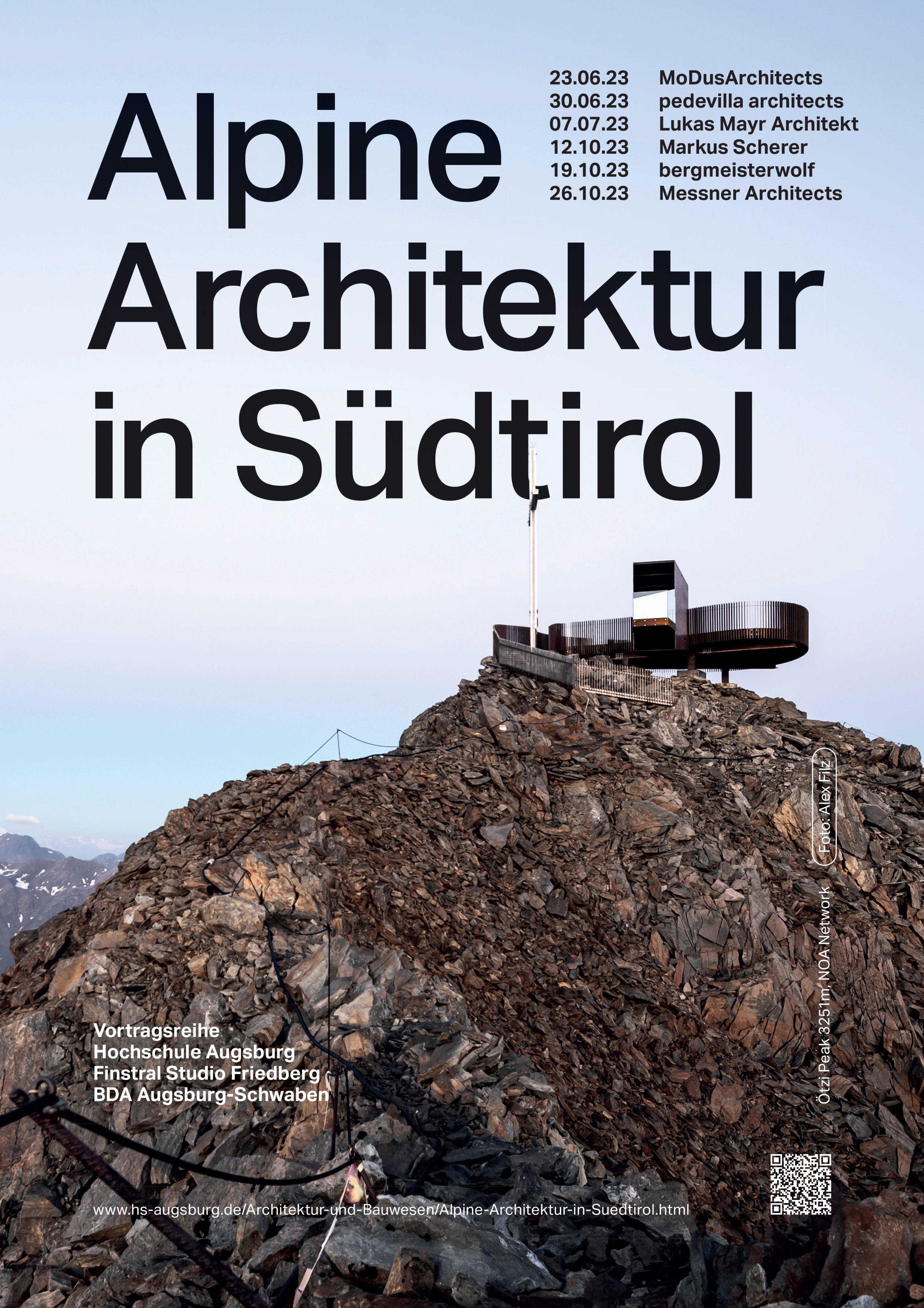 Poster Alpine Architektur in Südtirol