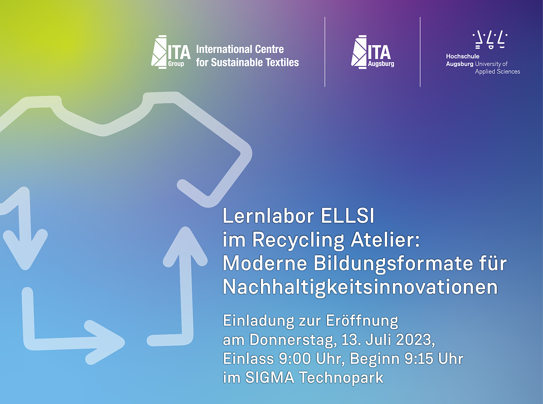 Eröffnung des Lernlabors ELLSI Recycling Atelier