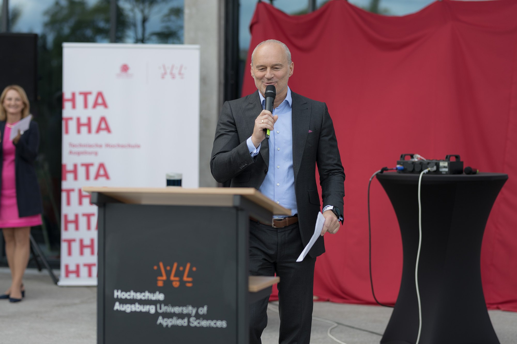 Prof. Dr. Dr. h.c. Gordon Thomas Rohrmair, Präsident der Technischen Hochschule Augsburg