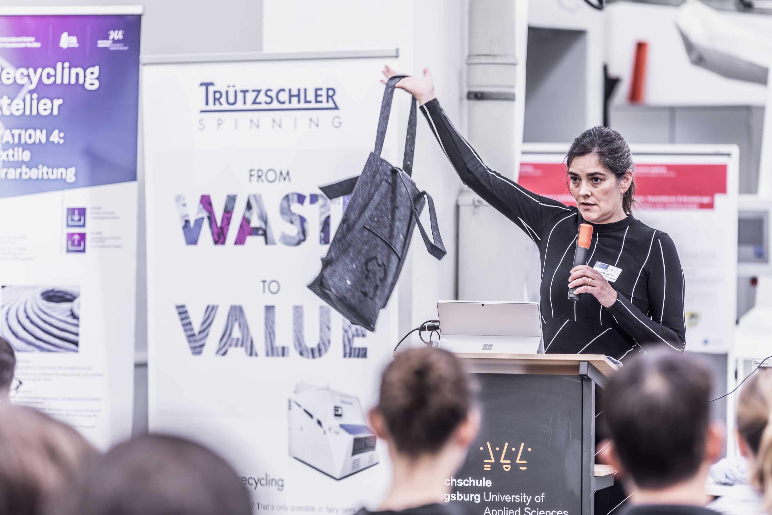 Prof. Dr. Nadine Warkotsch, Vizepräsidentin für Forschung und Nachhaltigkeit an der THA Prof. Dr. Nadine Warkotsch, Vizepräsidentin für Forschung und Nachhaltigkeit an der THA