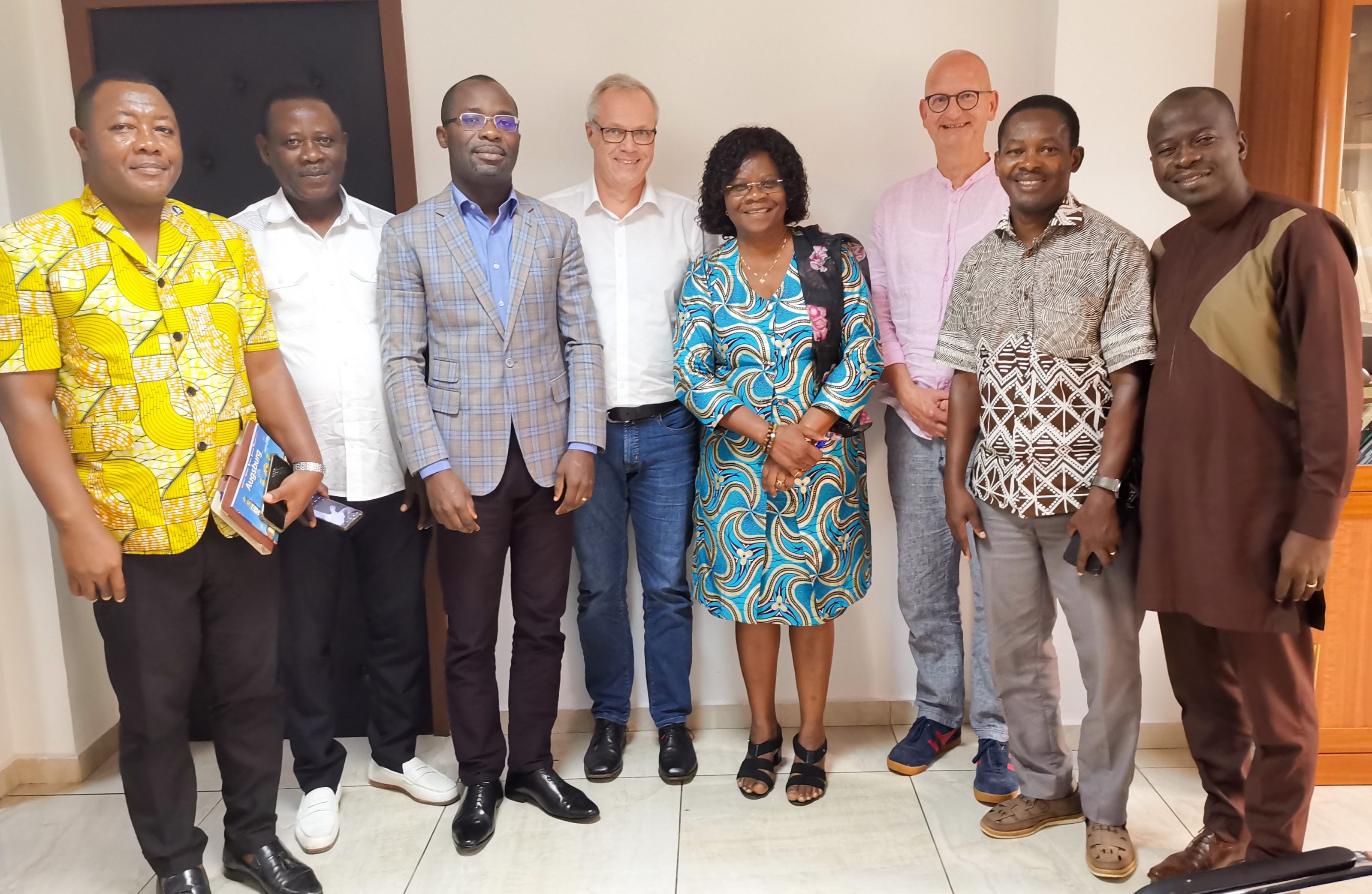 Empfang bei der 1. Vizepräsidentin der Université de Lomé 