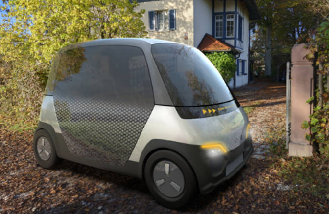 INYO L7e Fahrzeug – ein erster Prototyp im Projekt NeMo.bil. INYO L7e Fahrzeug – ein erster Prototyp im Projekt NeMo.bil.