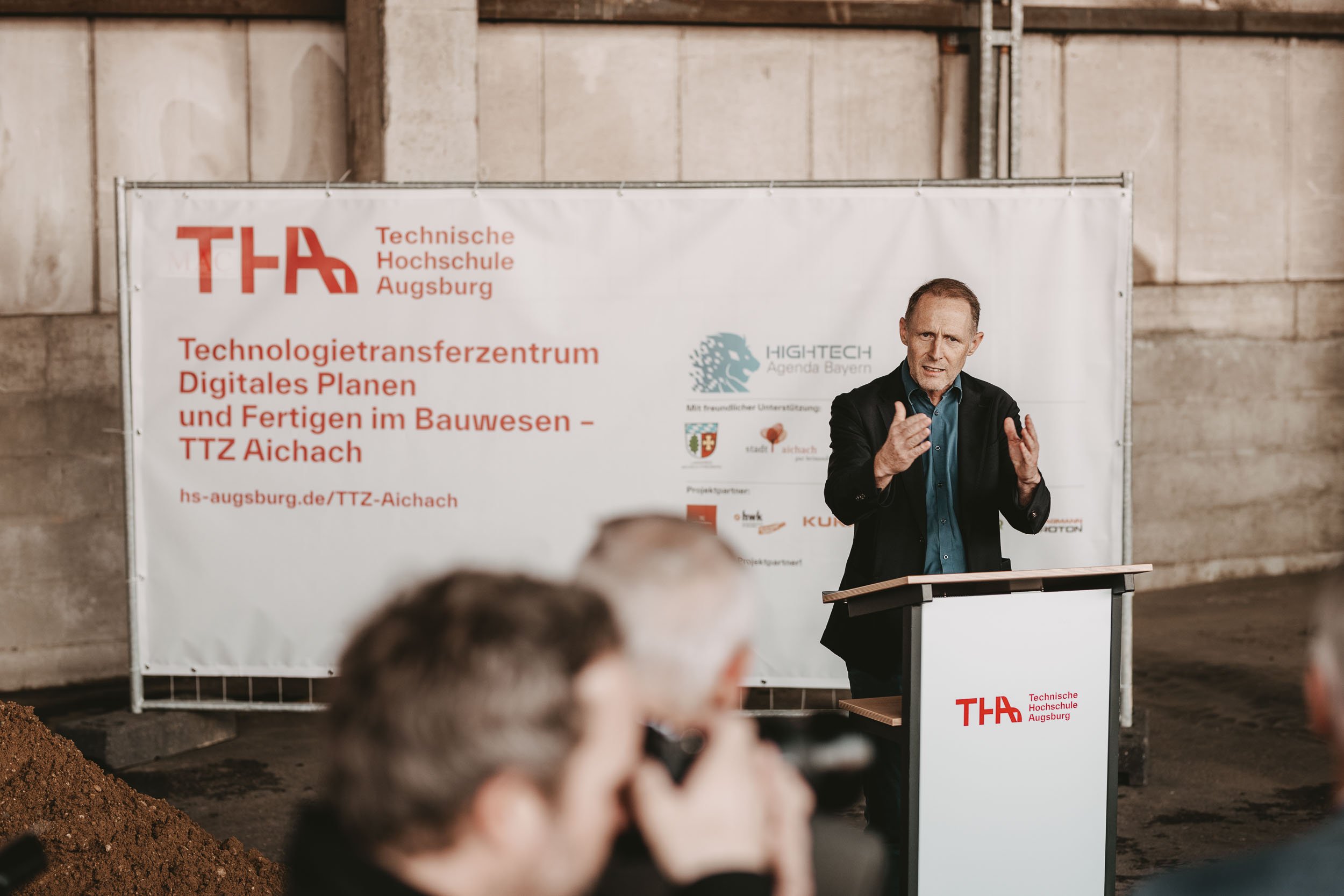 TTZ Aichach: Markus Steck, Direktionsleiter Ed. ZÜBLIN AG, Direktion Ulm TTZ Aichach: Markus Steck, Direktionsleiter Ed. ZÜBLIN AG, Direktion Ulm