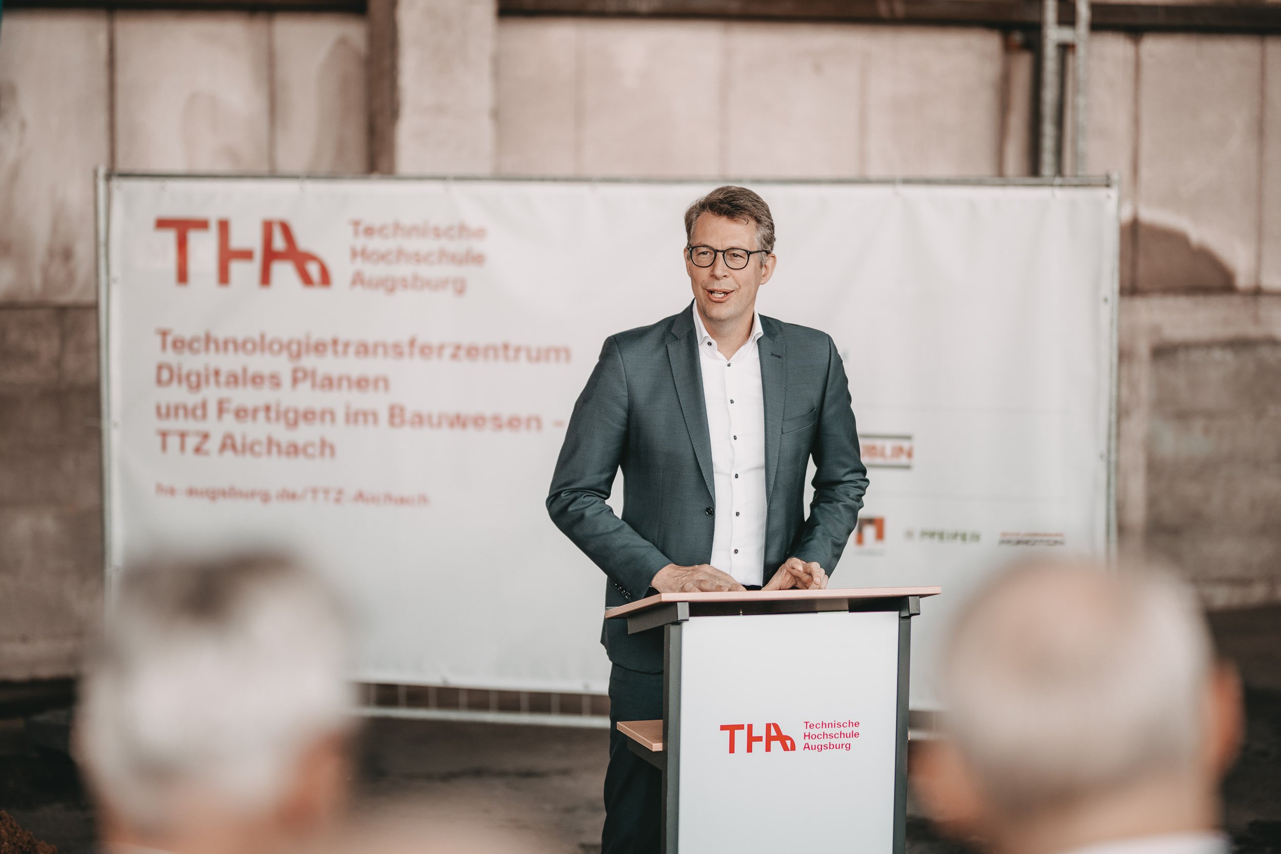TTZ Aichach: Wissenschaftsminister Markus Blume, MdL TTZ Aichach: Wissenschaftsminister Markus Blume, MdL