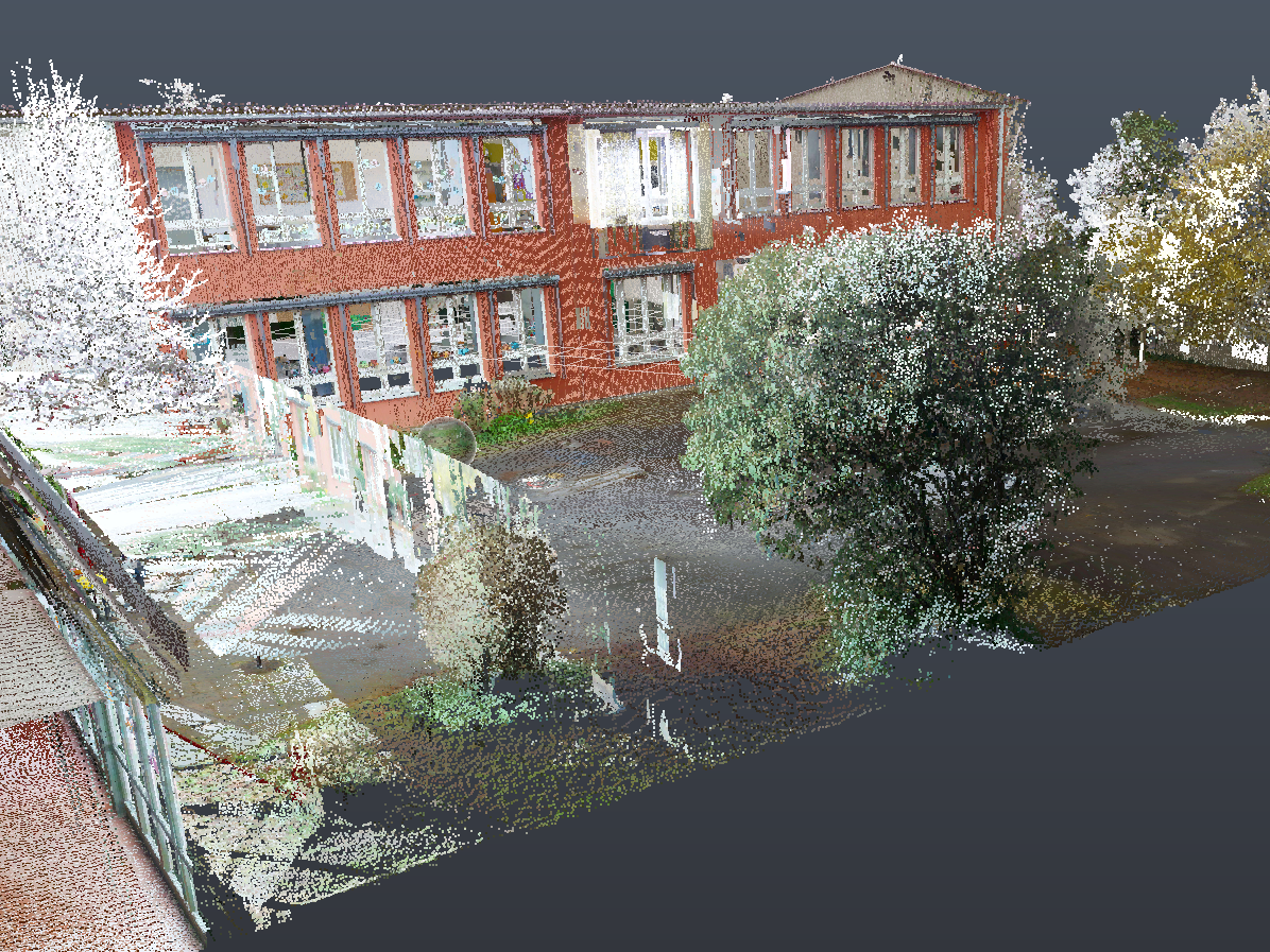 Laser Scan der St. Max Schule