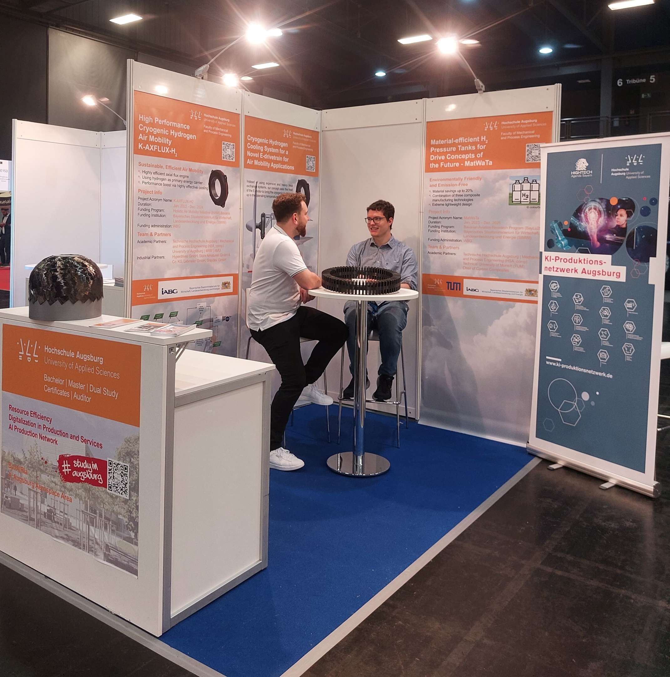 Messestand auf der AIRTEC 2023