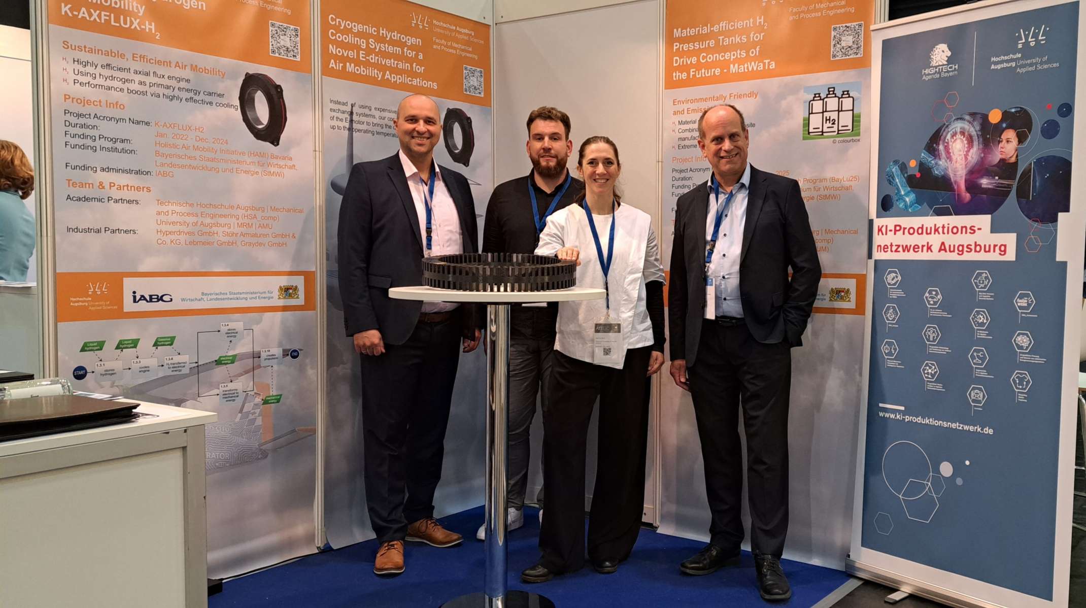 Messestand auf der AIRTEC 2023