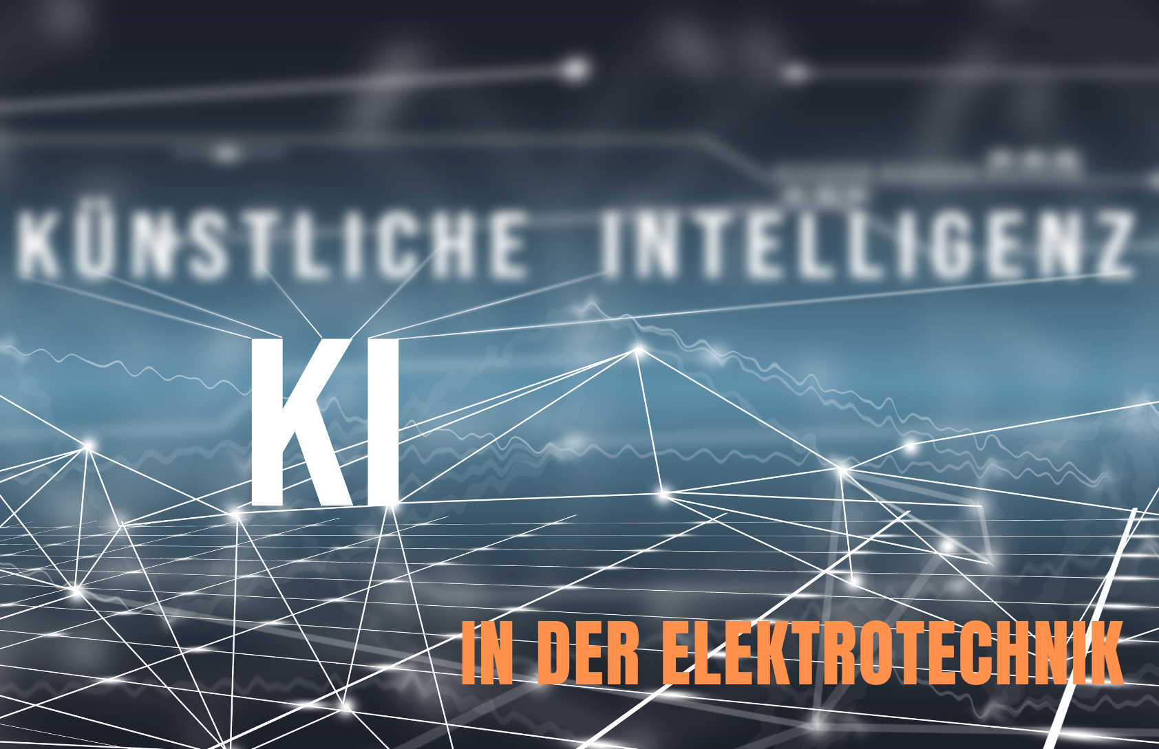 KI in der Elektrotechnik. Bild: Key Visual: KI