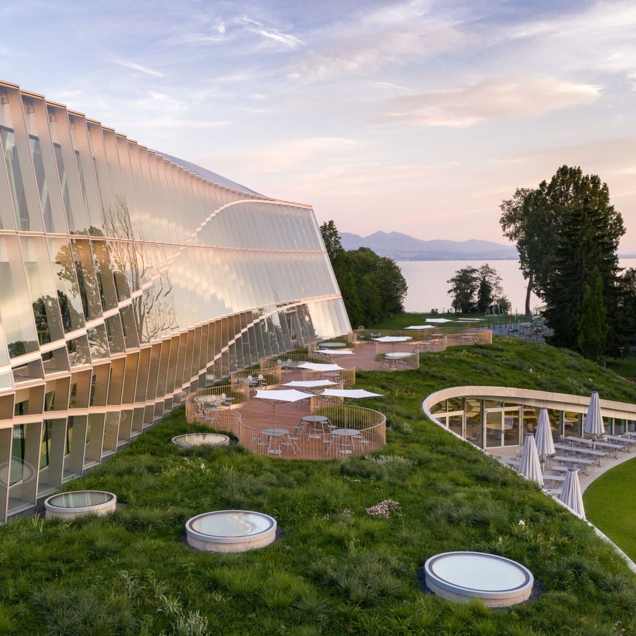 Olympisches Haus - IOC-Hauptsitz Lausanne (Abb.: 3XN)