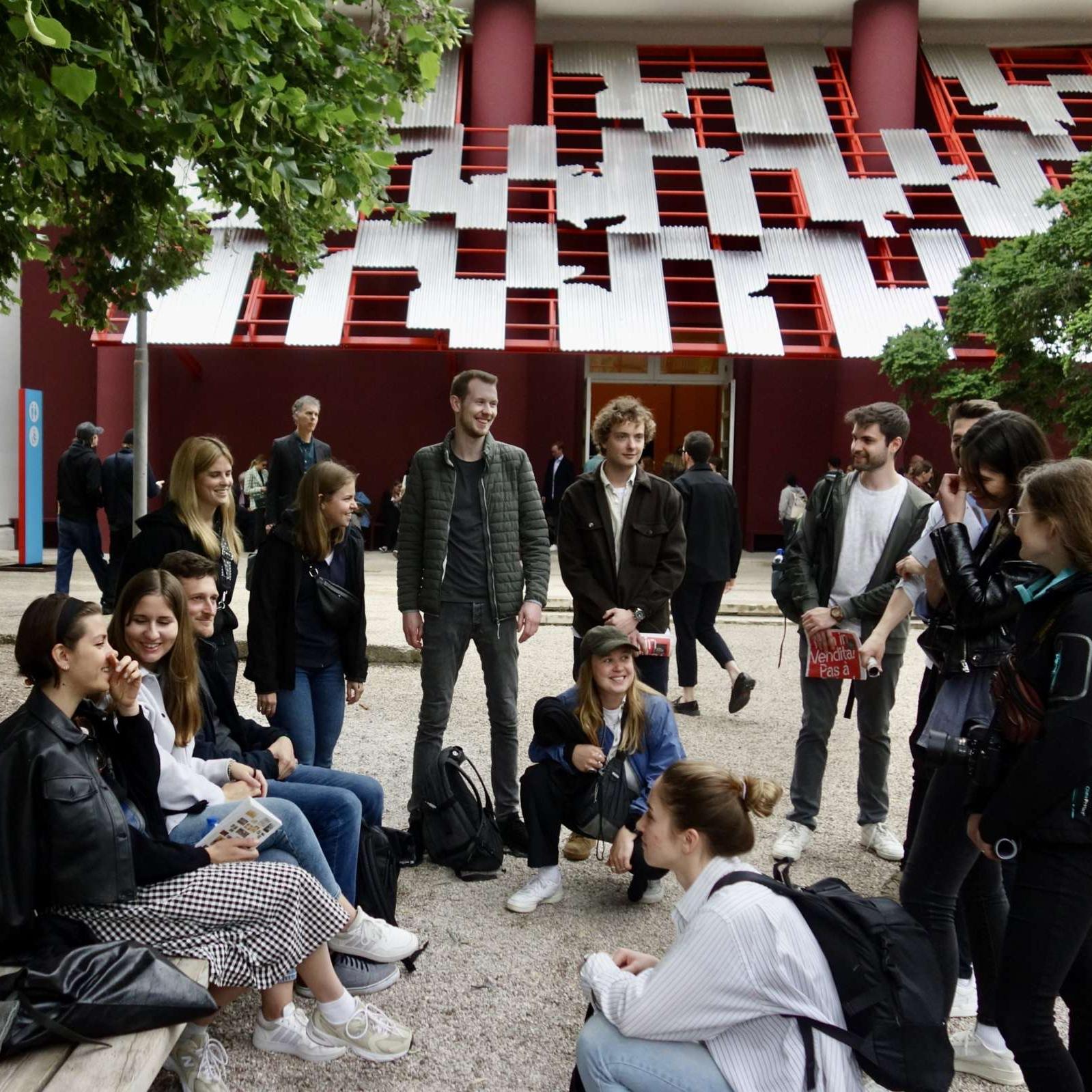 Besuch bei der Eröffnung von der Architektur Biennale Venedig 