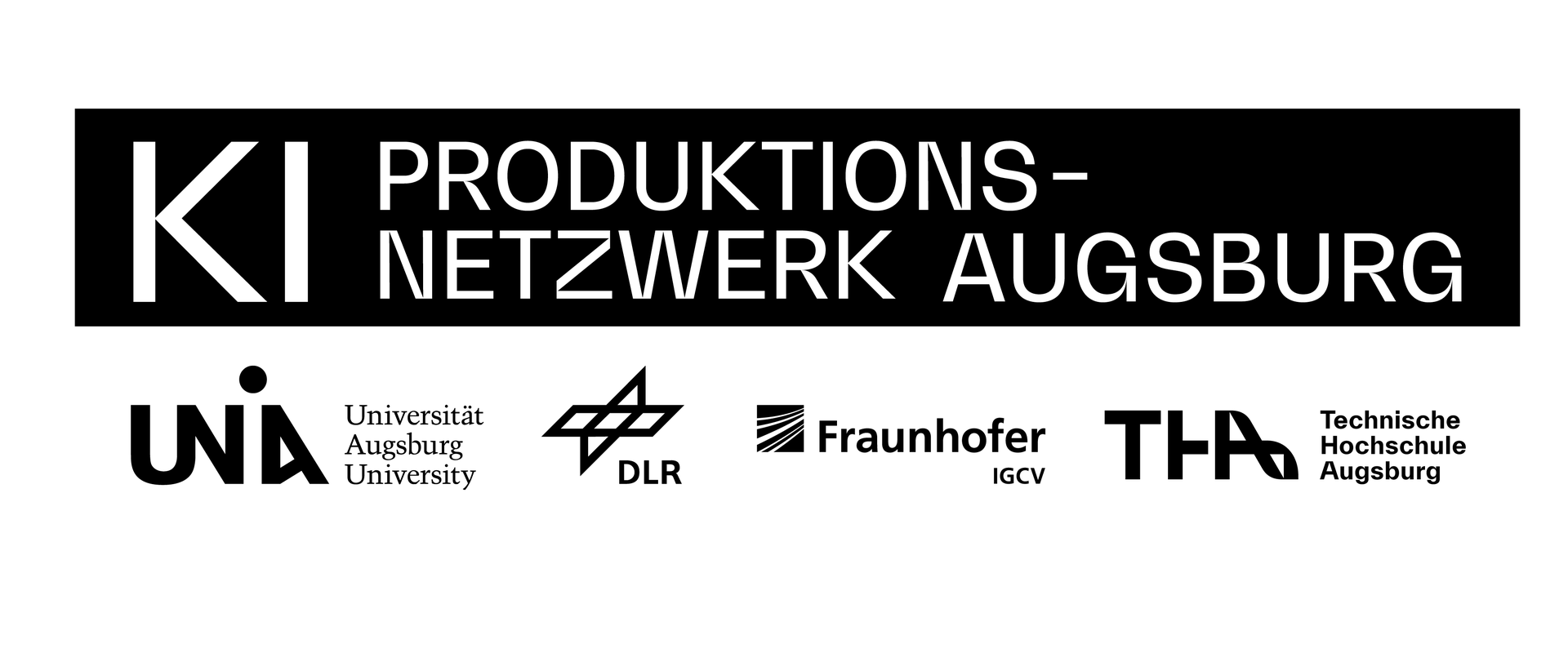 Wortmarke KI-Produktionsnetzwerk inkl. Partnerinstitutionen