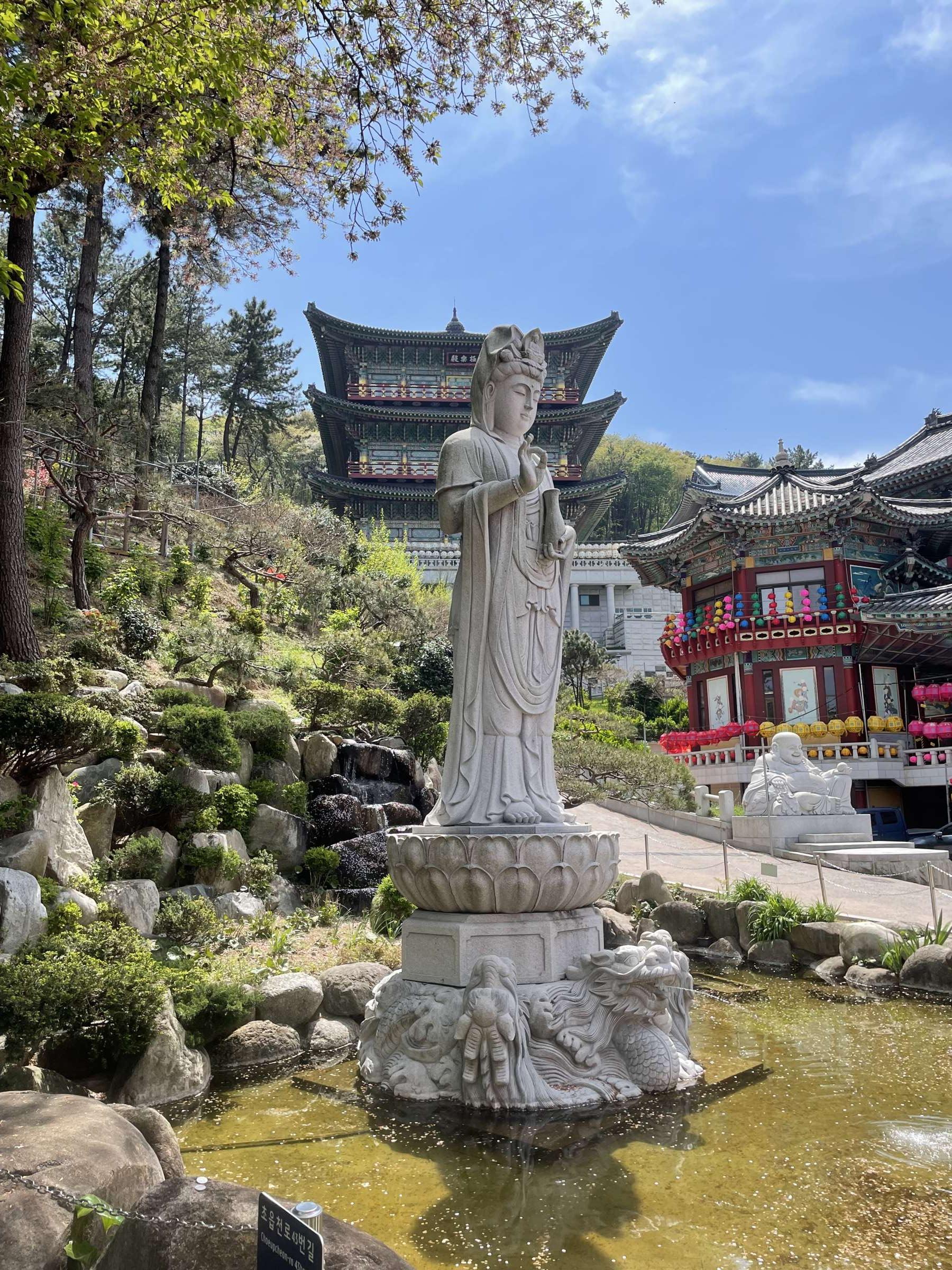 Statue in Südkorea