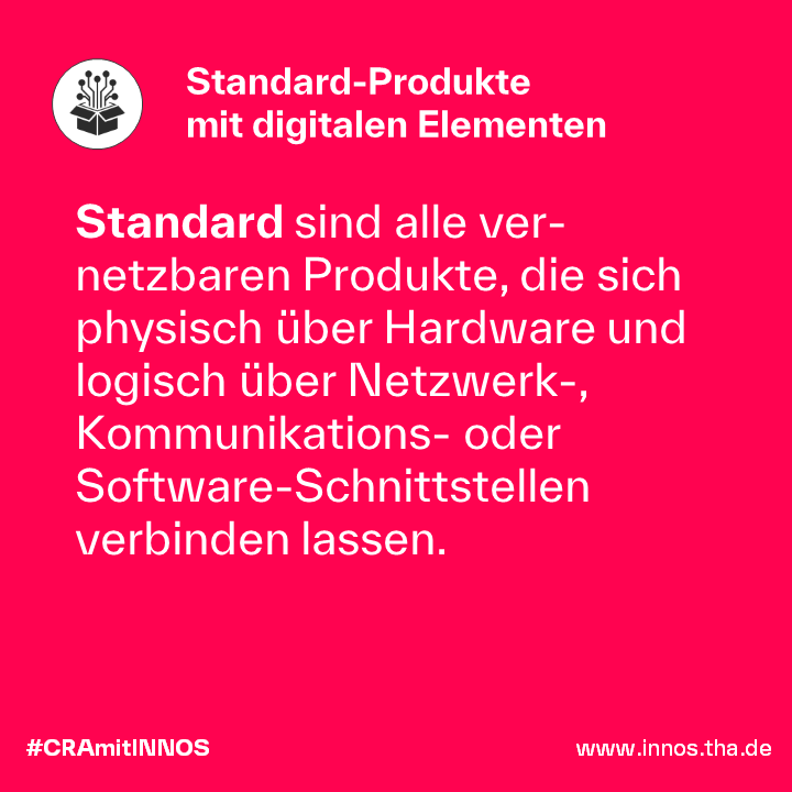 Sicherheitskategorien Produkte mit digitalen Elementen im CRA. Sicherheitskategorien Produkte mit digitalen Elementen im CRA.