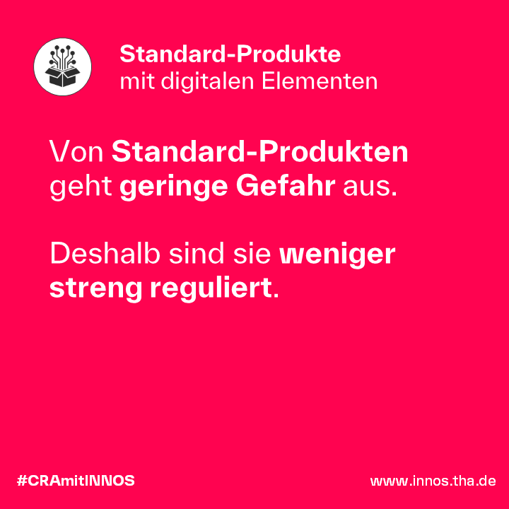 Sicherheitskategorien Produkte mit digitalen Elementen im CRA. Sicherheitskategorien Produkte mit digitalen Elementen im CRA.