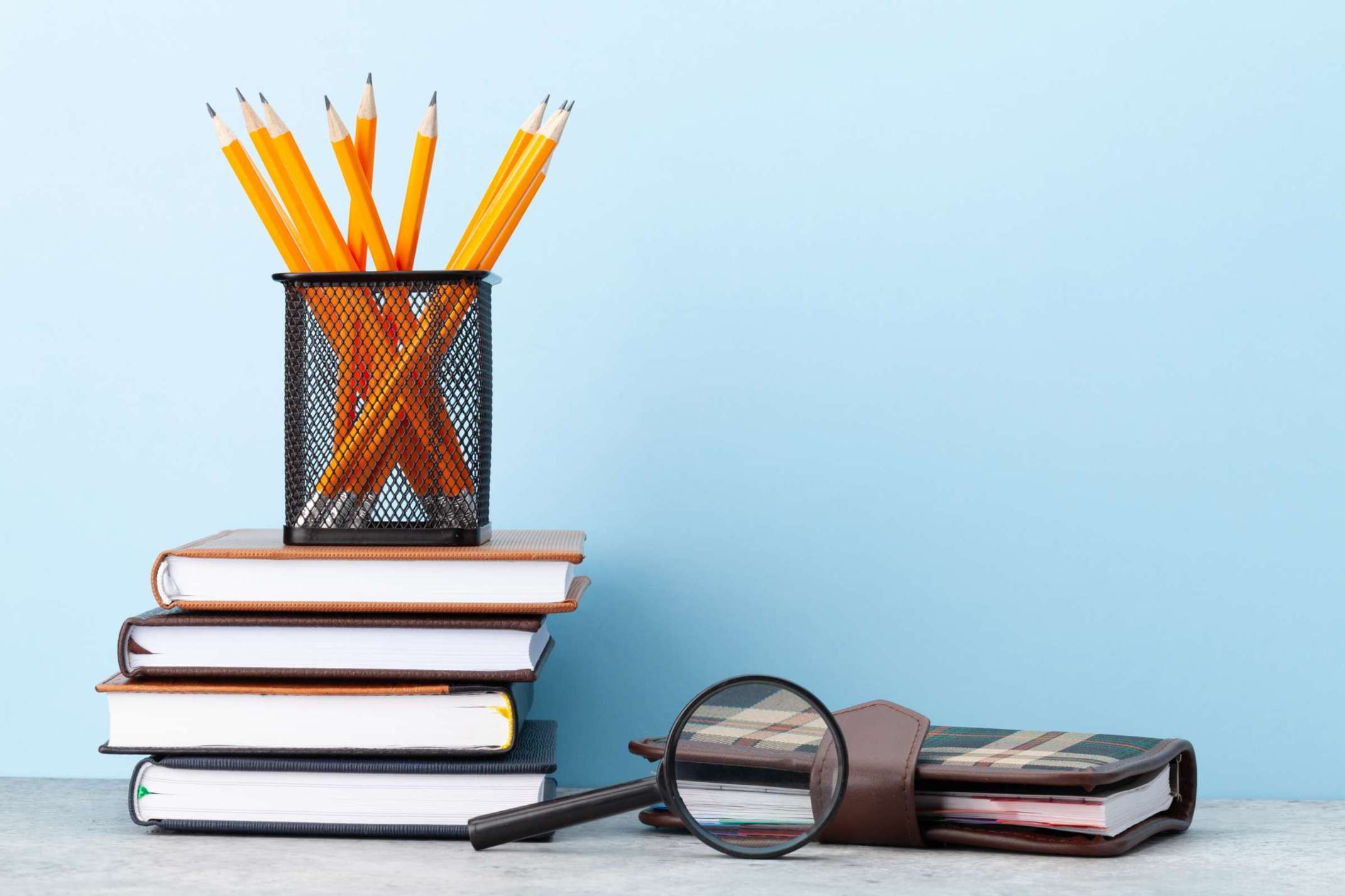 Stifte und Bücher Stifte und Bücher