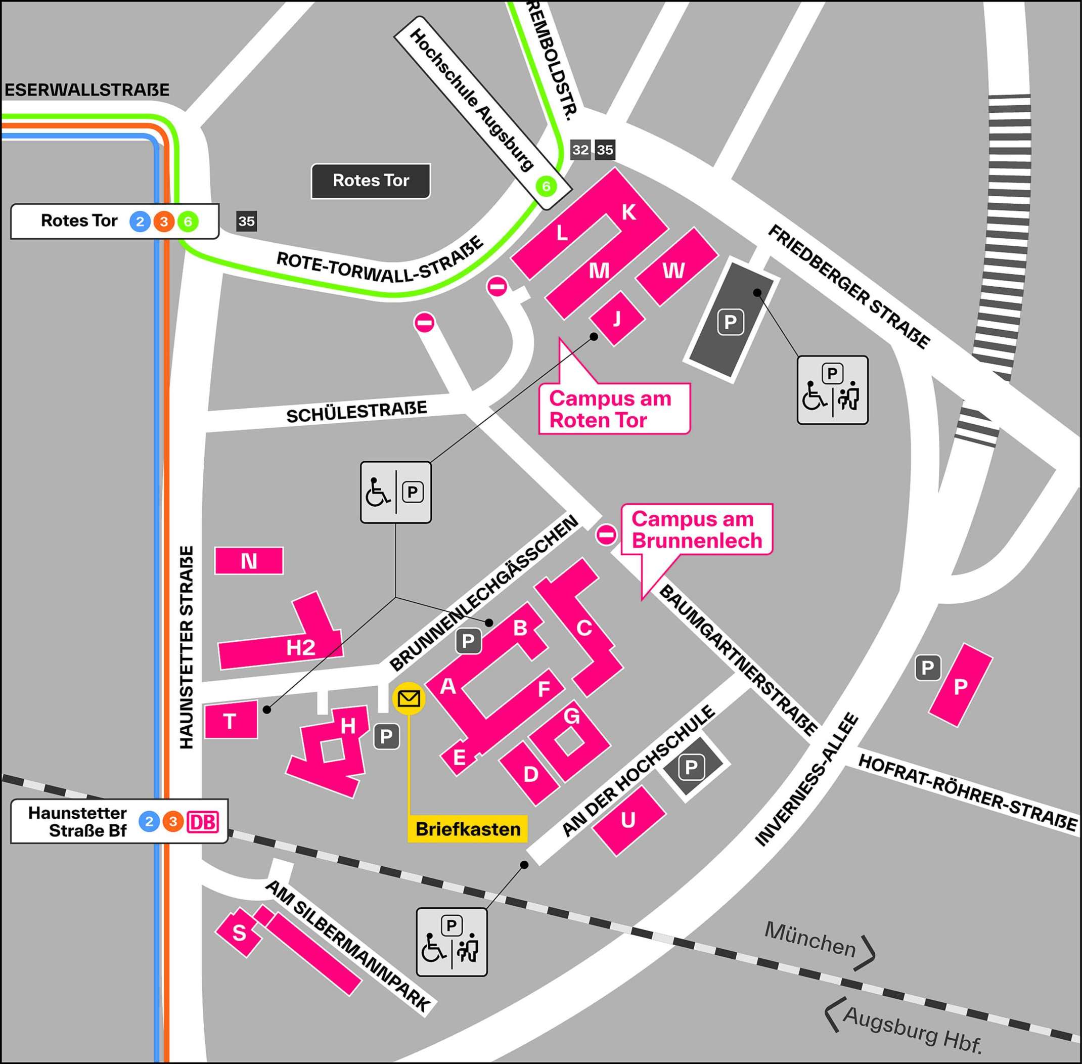 THA Lageplan