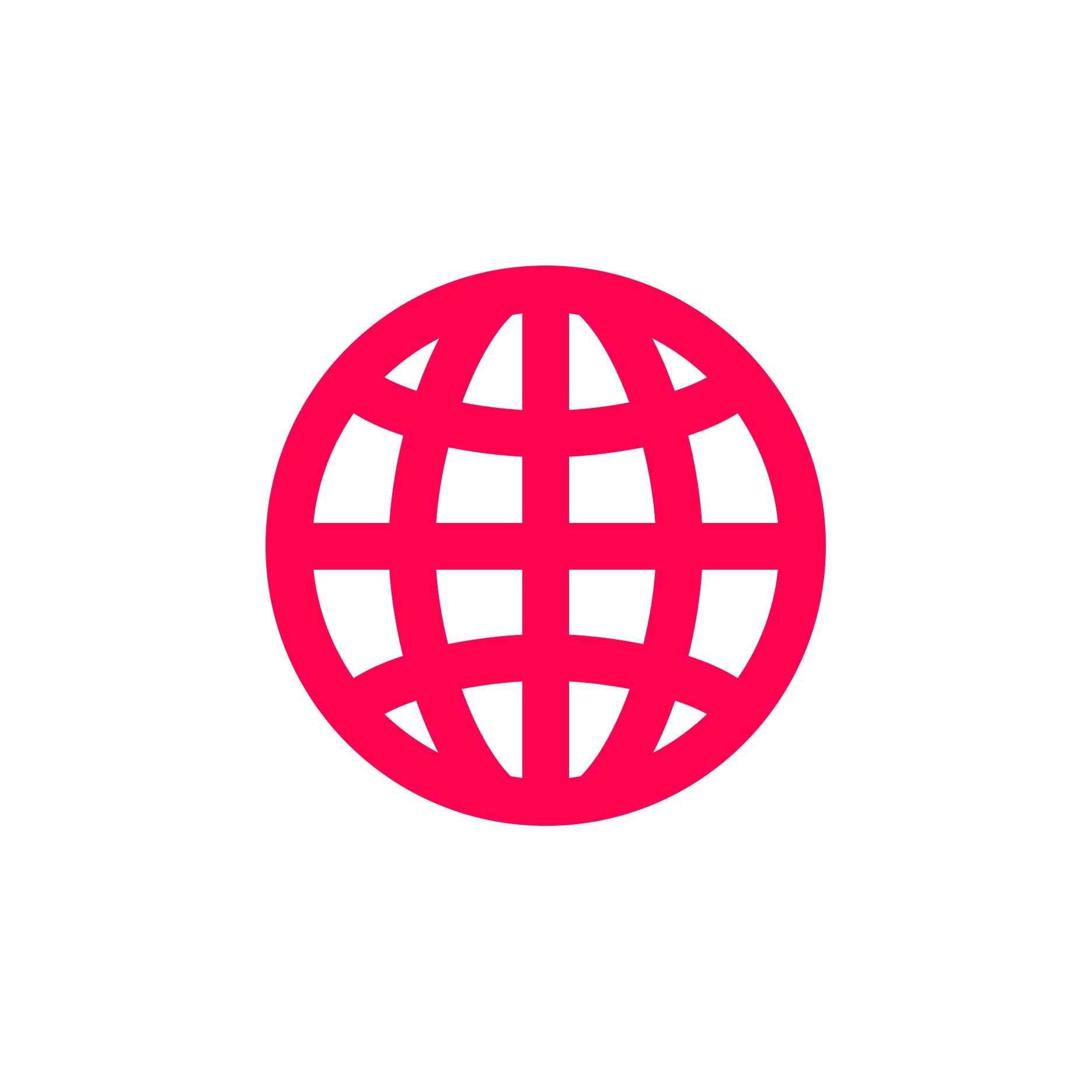 Icon Weltkugel