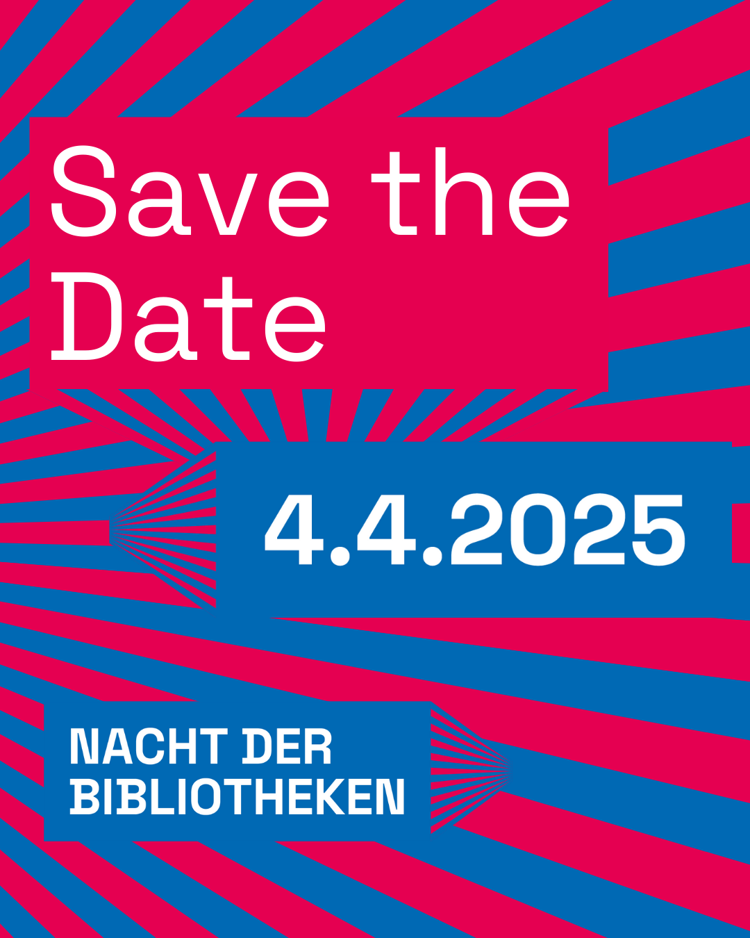 instagram Save the date Nacht der Bibliotheken
