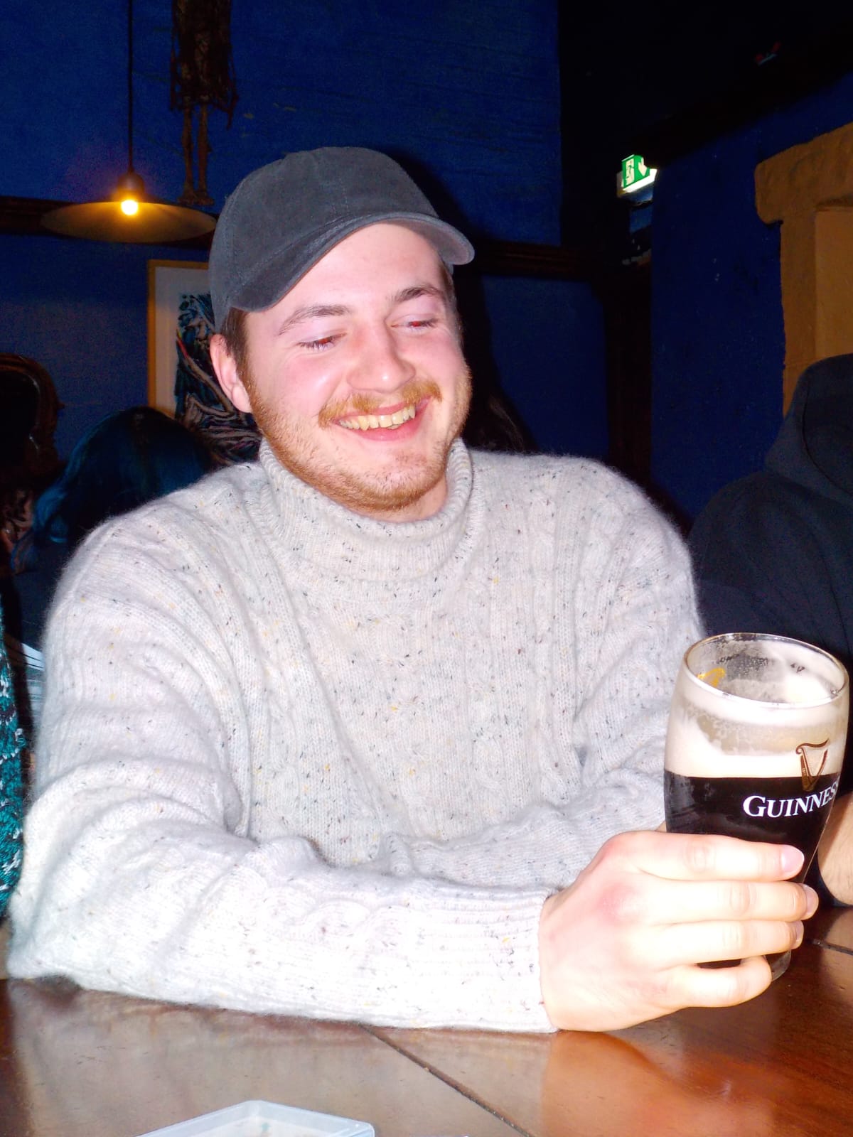 Selfie mit Guiness