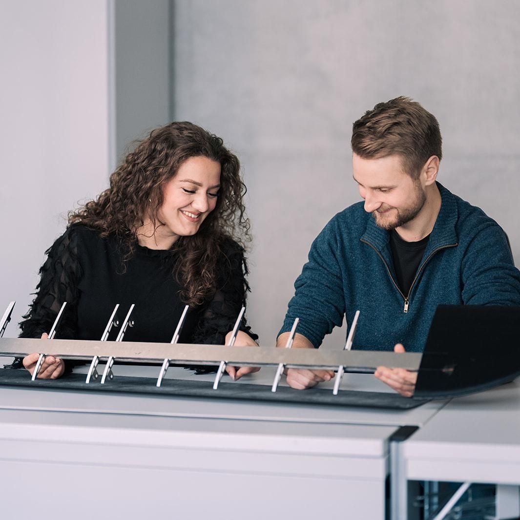 Studierende im Labor Studierende im Labor