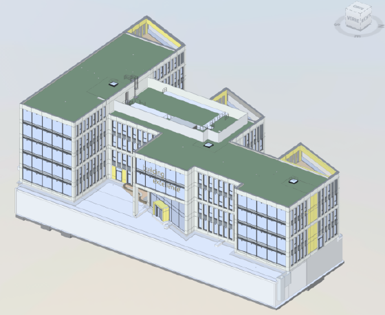 3 D Modell – Goldbeck Süd GmbH, Neuried 3 D Modell – Goldbeck Süd GmbH, Neuried