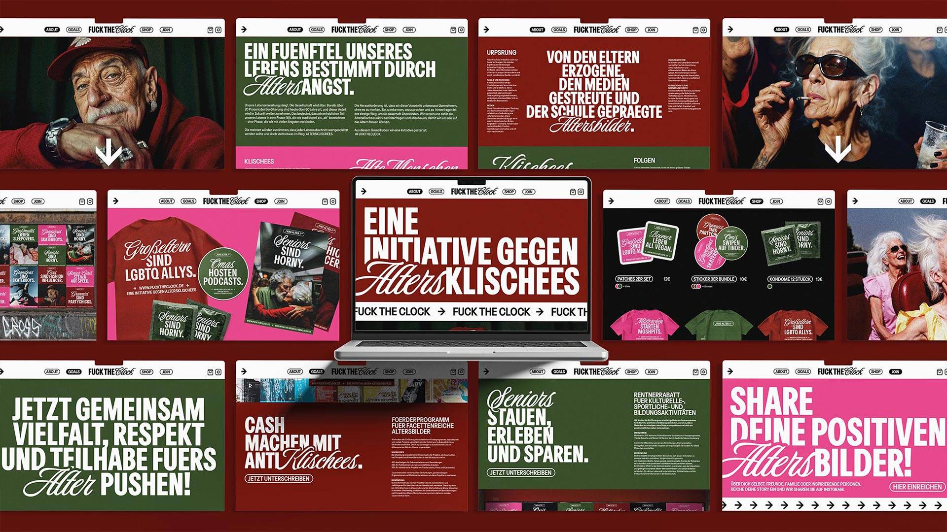 Einblick in das Projekt "Fuck the Clock" Einblick in das Projekt "Fuck the Clock"