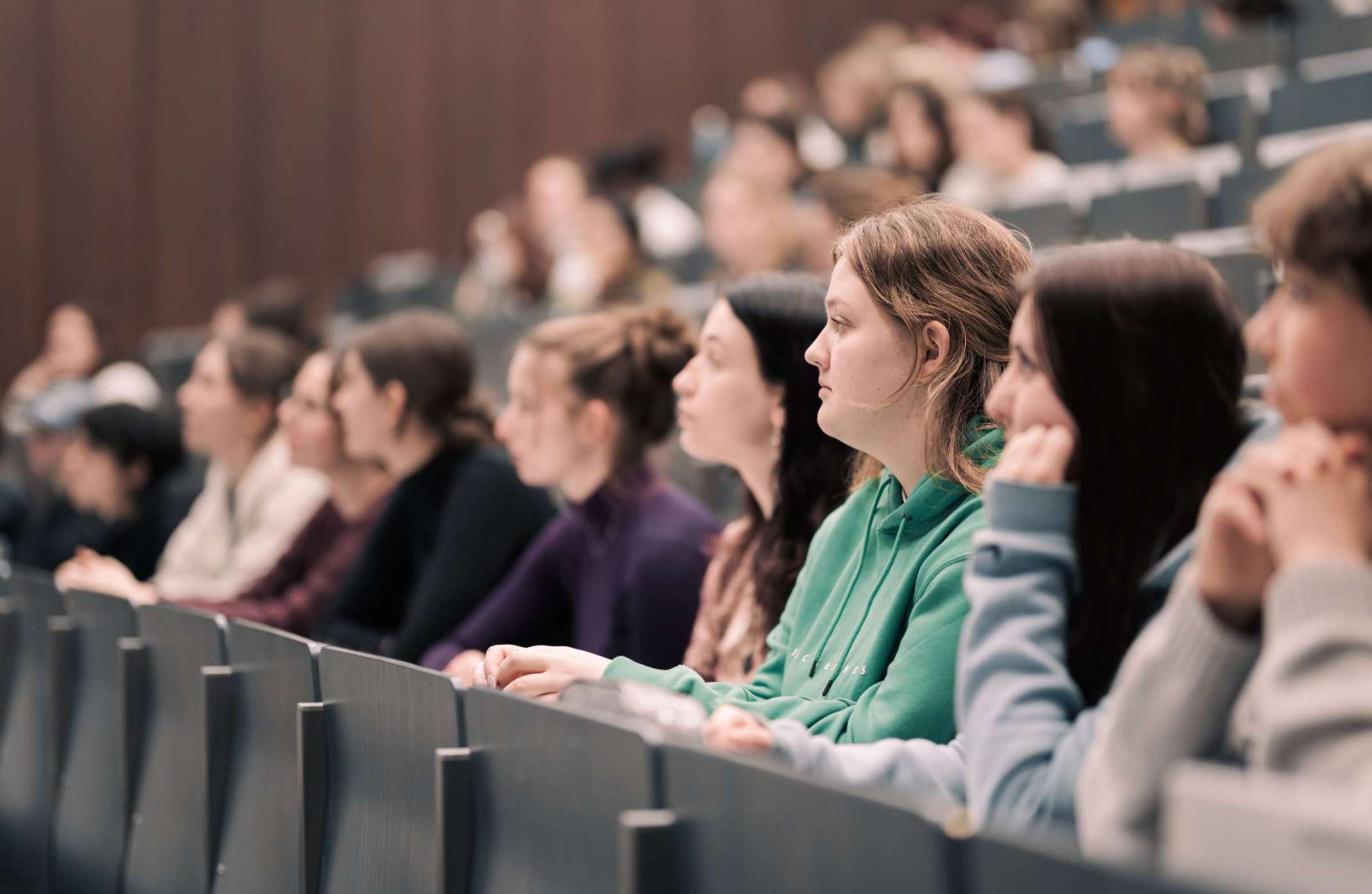 Studierende in der Vorlesung
