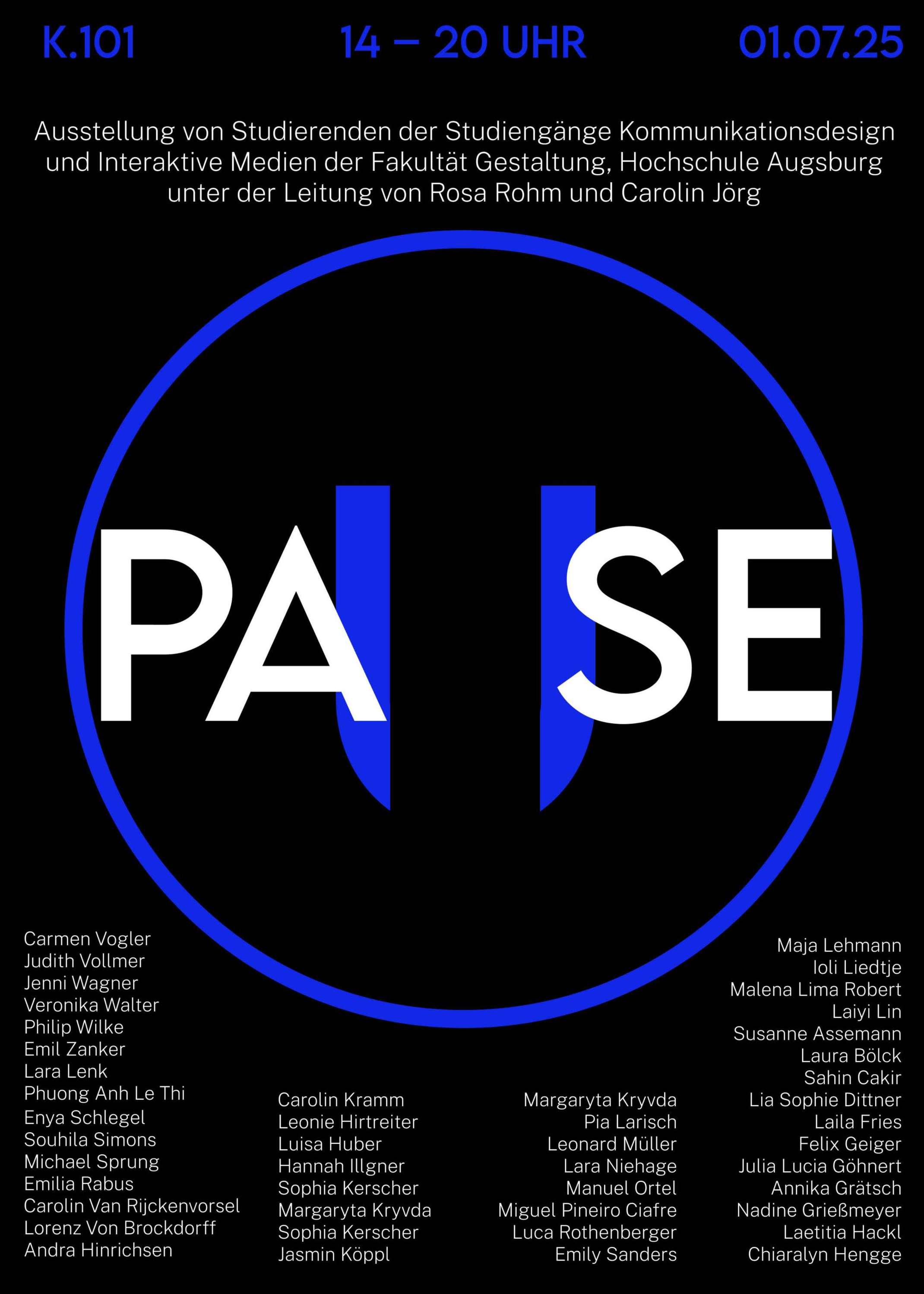 Pause - Plakat