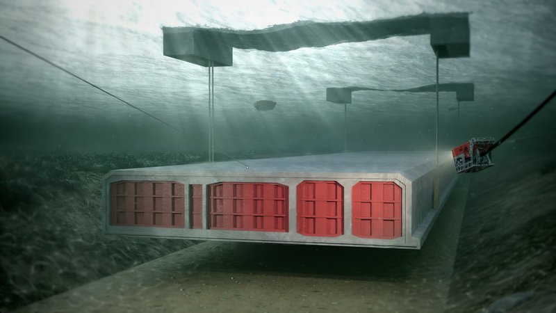 Grafik under Water Tunnel Grafik under Water Tunnel