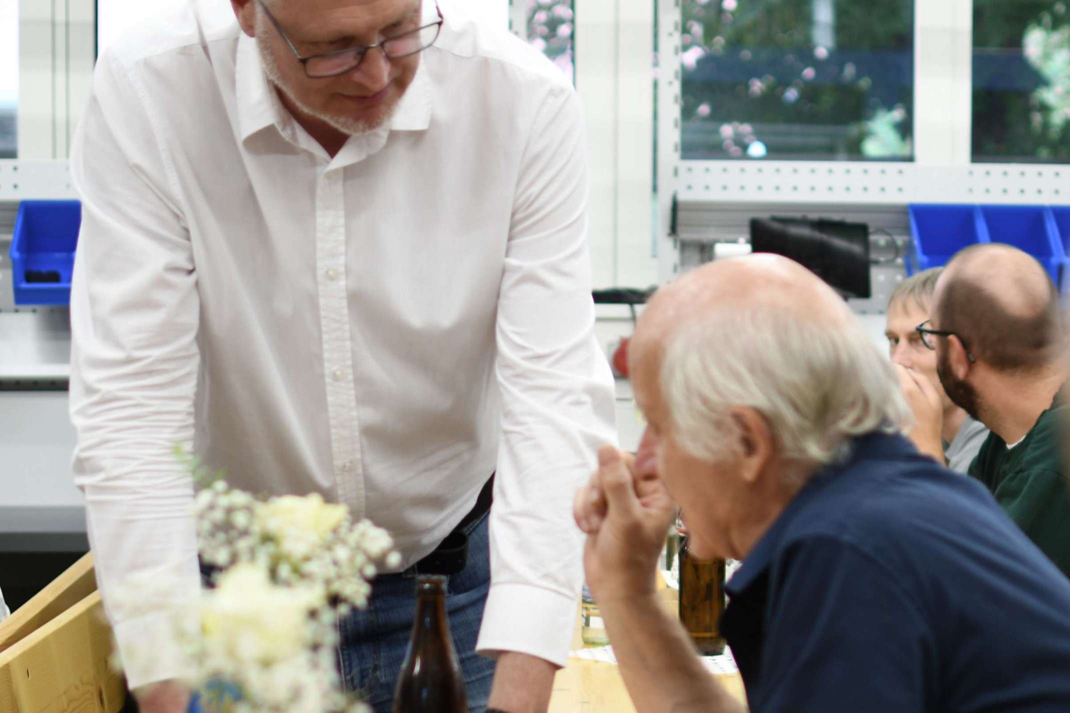 Peter Erber im Gespräch