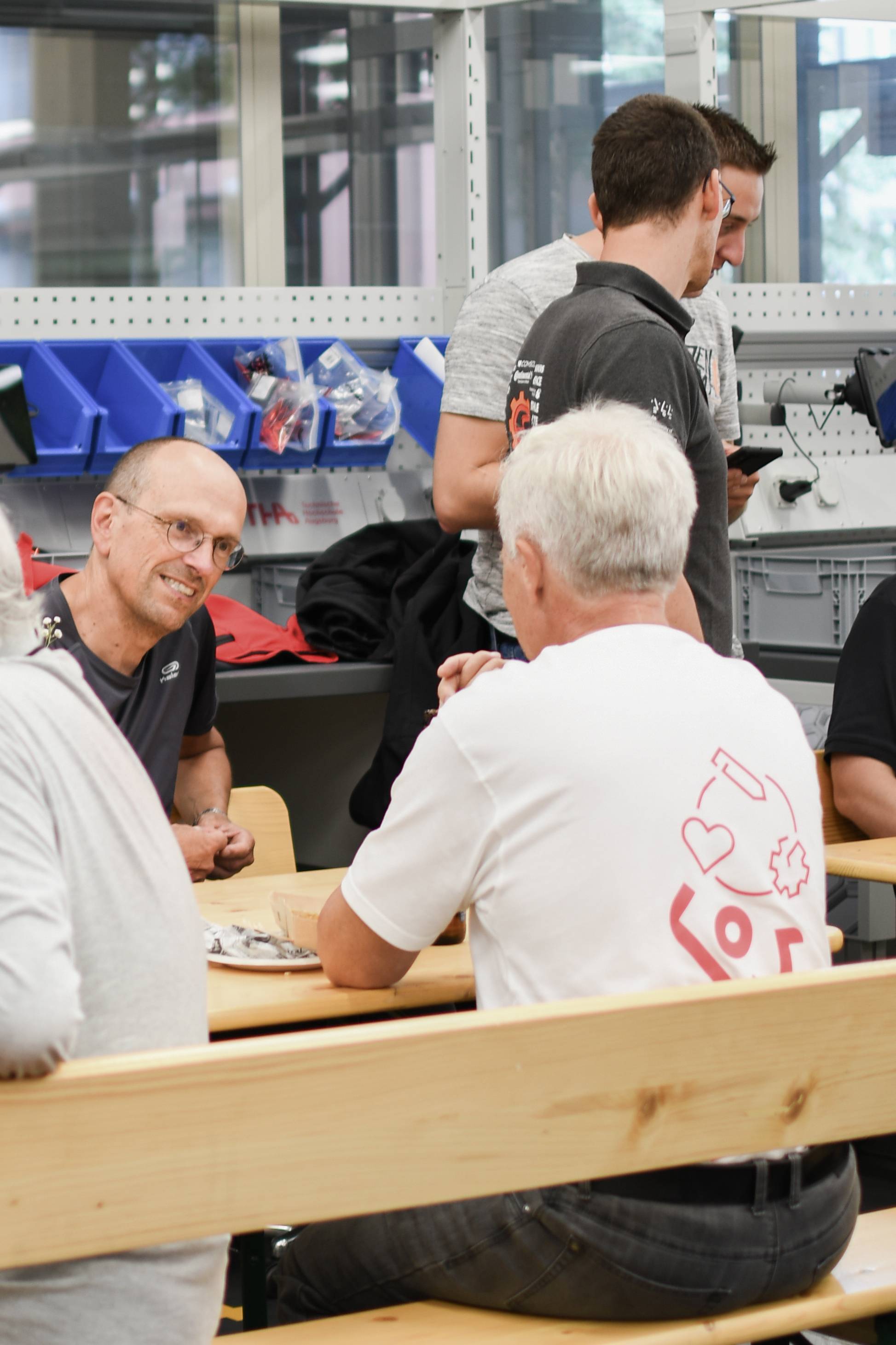 Wolfgang Rommel im Gespräch
