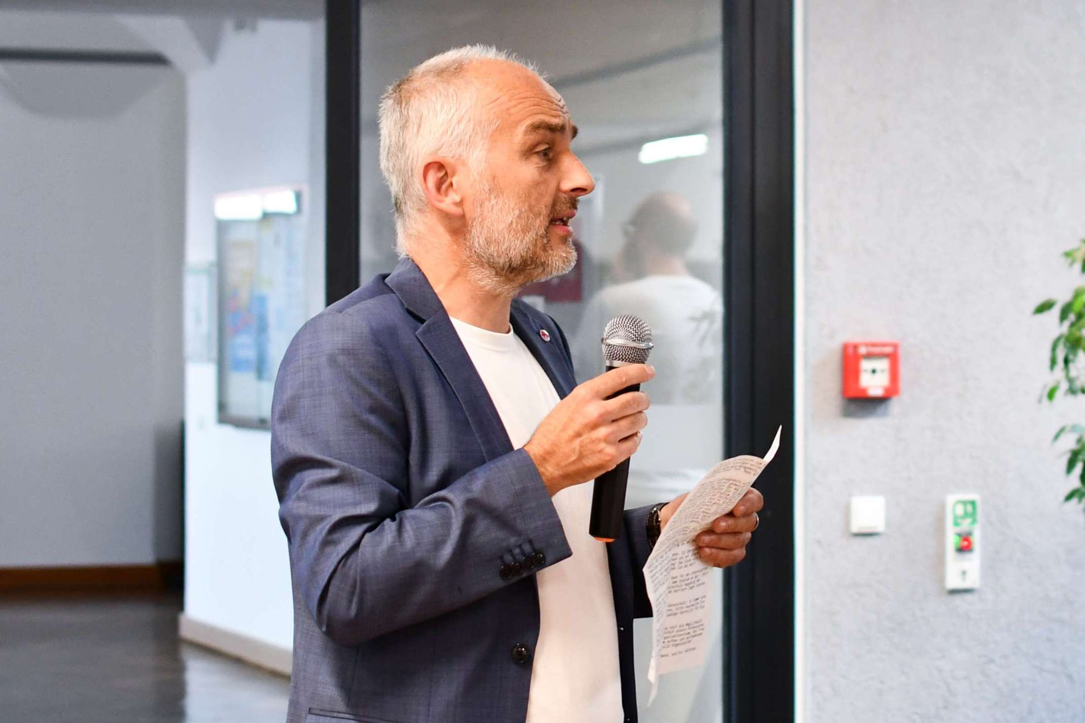 Prof. Dr. Ulrich Weigand bei seiner Ansprache Prof. Dr. Ulrich Weigand bei seiner Ansprache