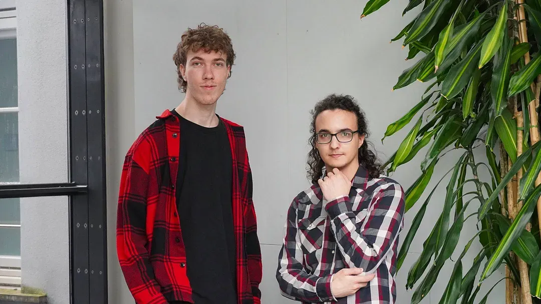 Team Silken Veil: Frederik Pribyl (links) und Diogo Miguel da Costa Gonçalves