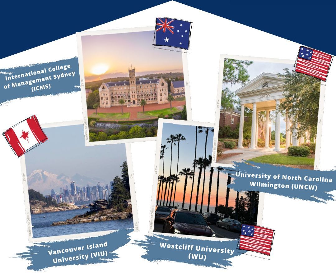 Vier ausgewählte Hochschulen Vier ausgewählte Hochschulen