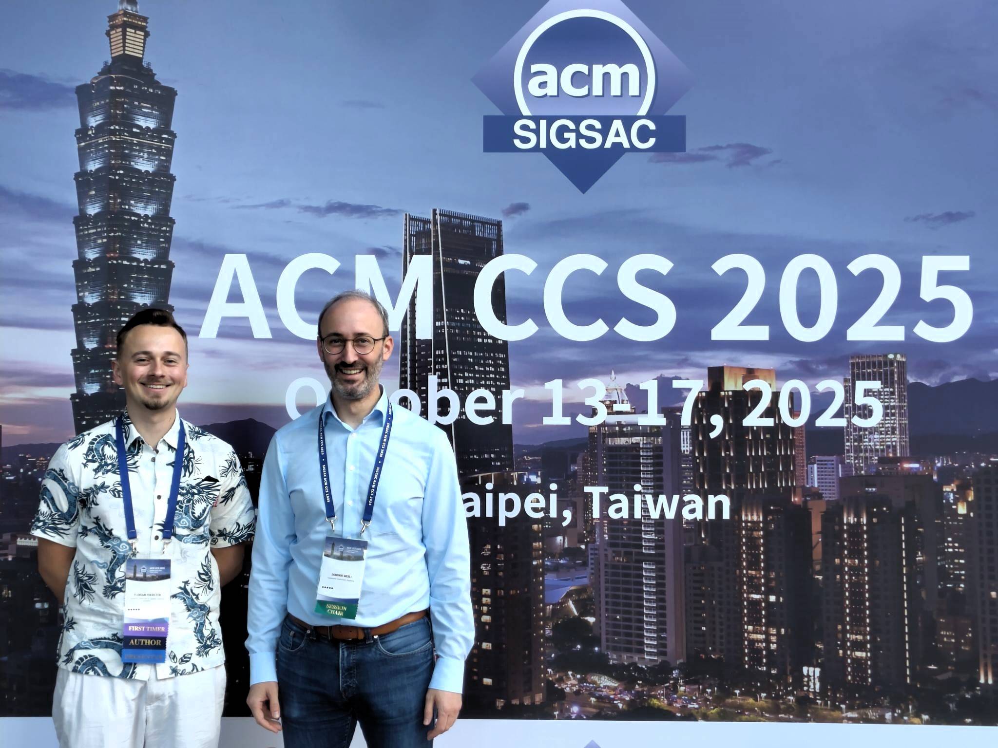 ACM CSS 2025 in Taipeh - Förster & Merli