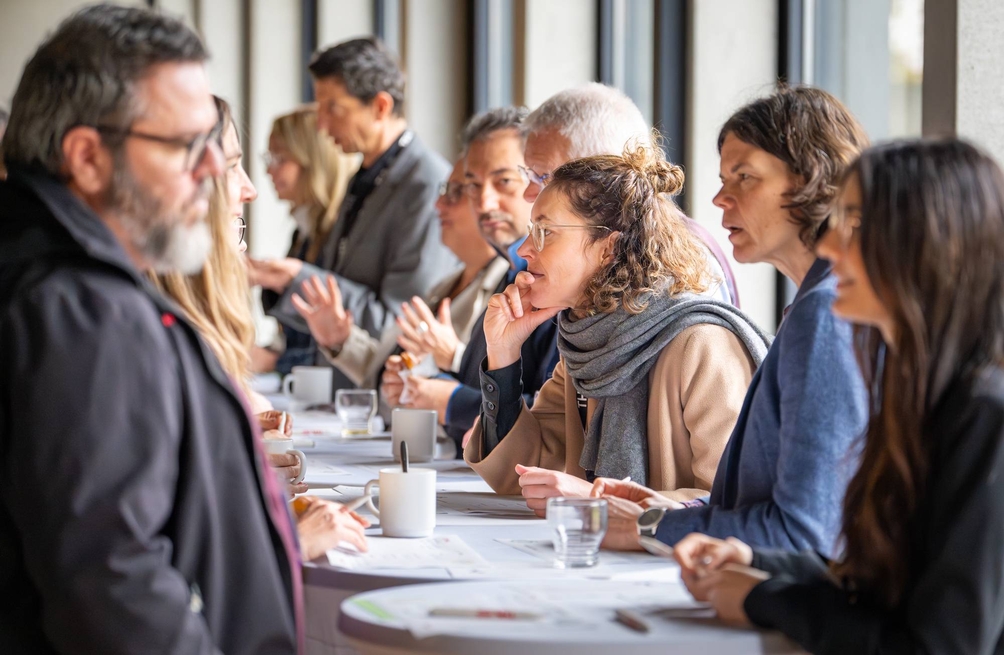 Kaffeepause beim Tag der Lehre 2024