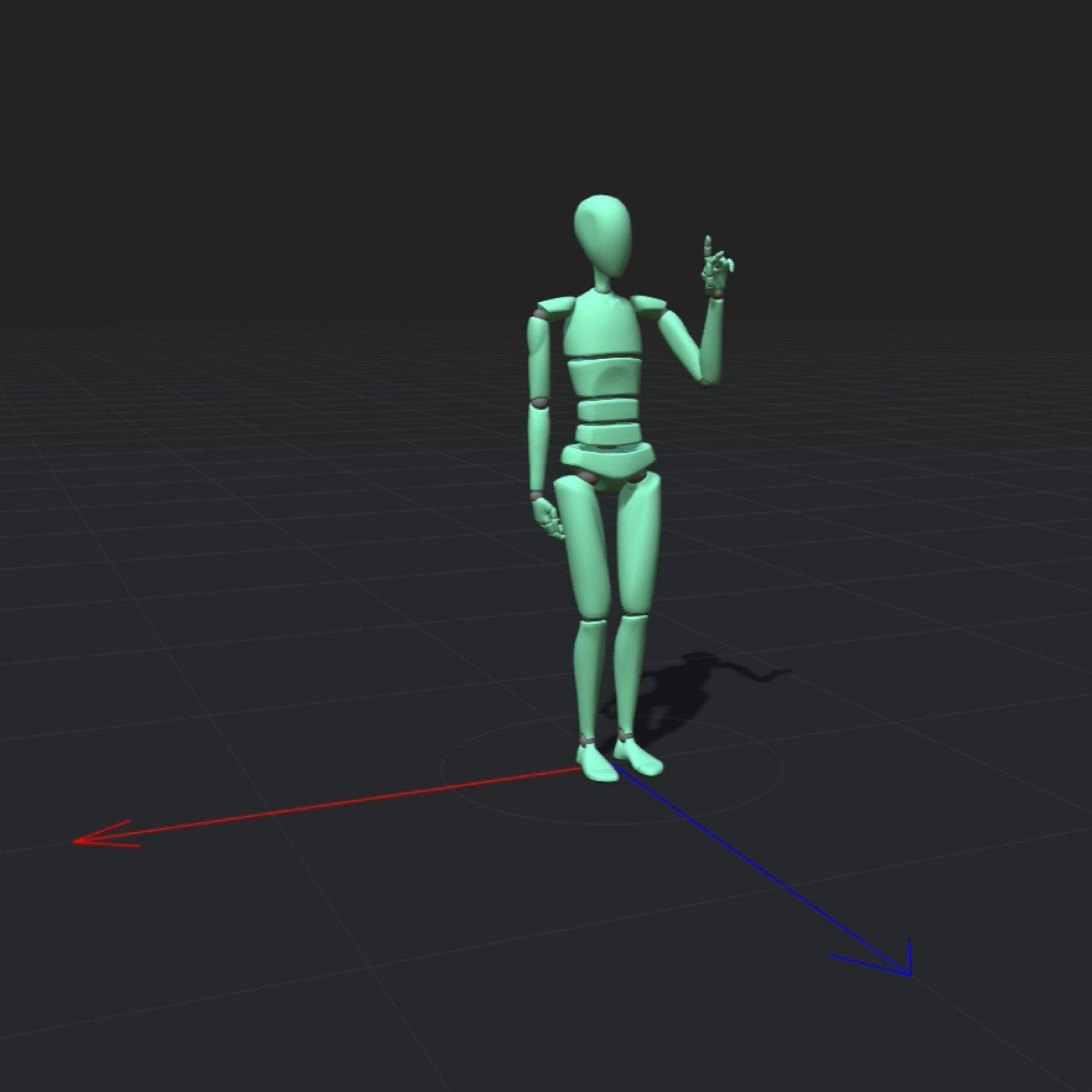 Motion-Capture-Aufnahme aus dem Rokoko-Studio Motion-Capture-Aufnahme aus dem Rokoko-Studio