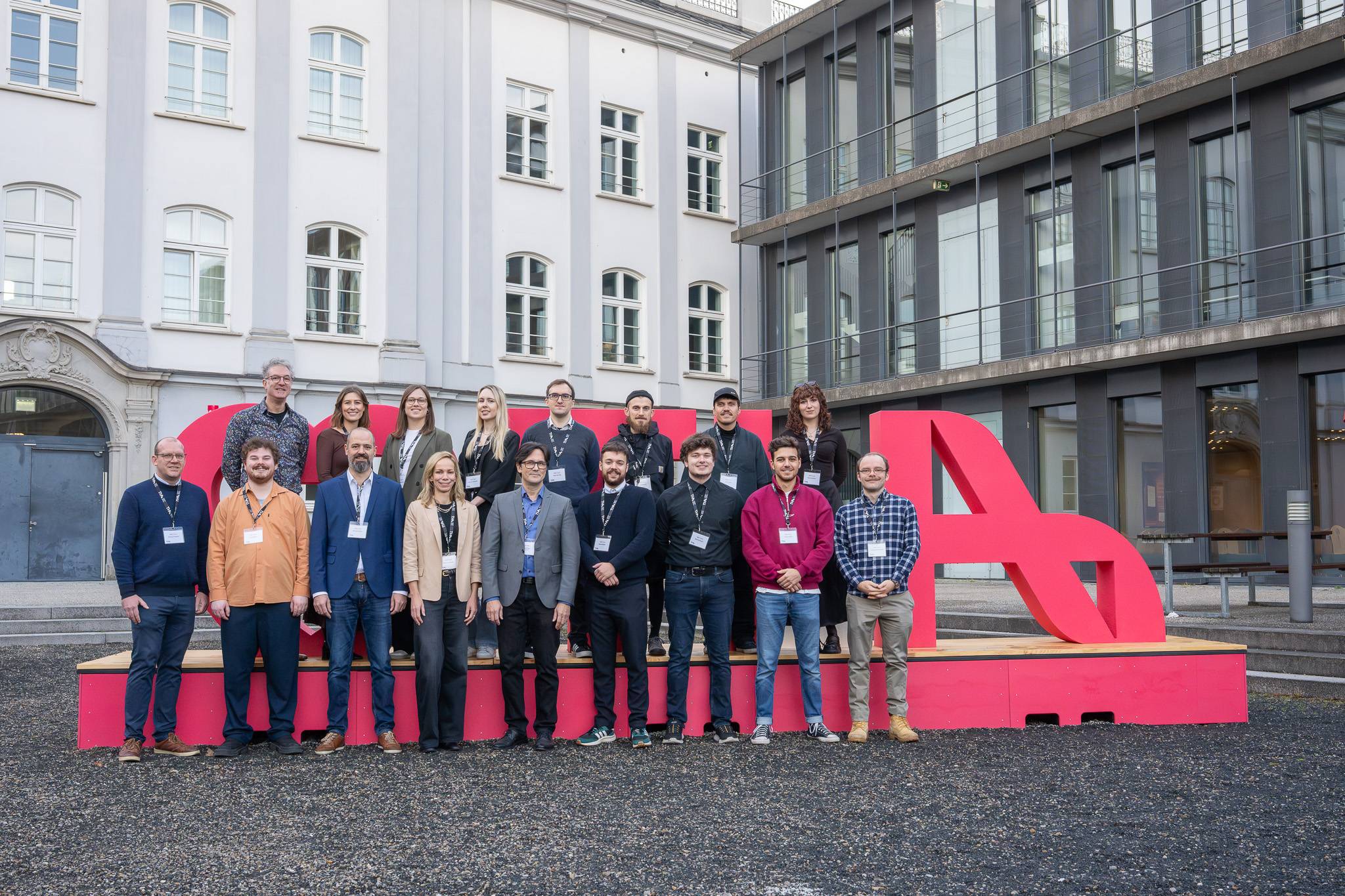 Das DMZ-Team am Tag der Lehre