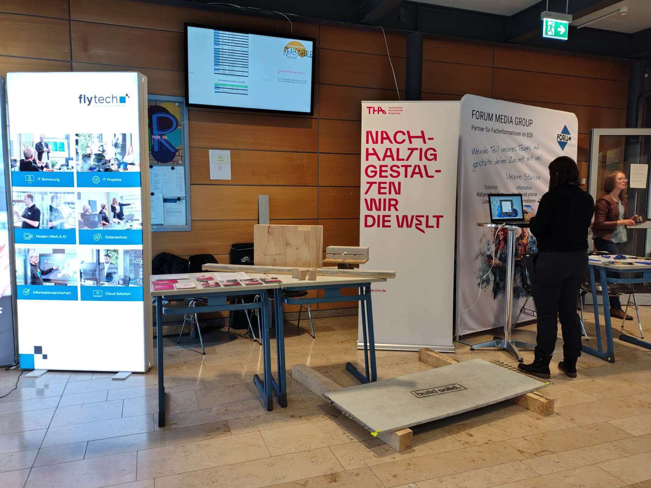 Der Informationsstand des TTZ Aichach Der Informationsstand des TTZ Aichach