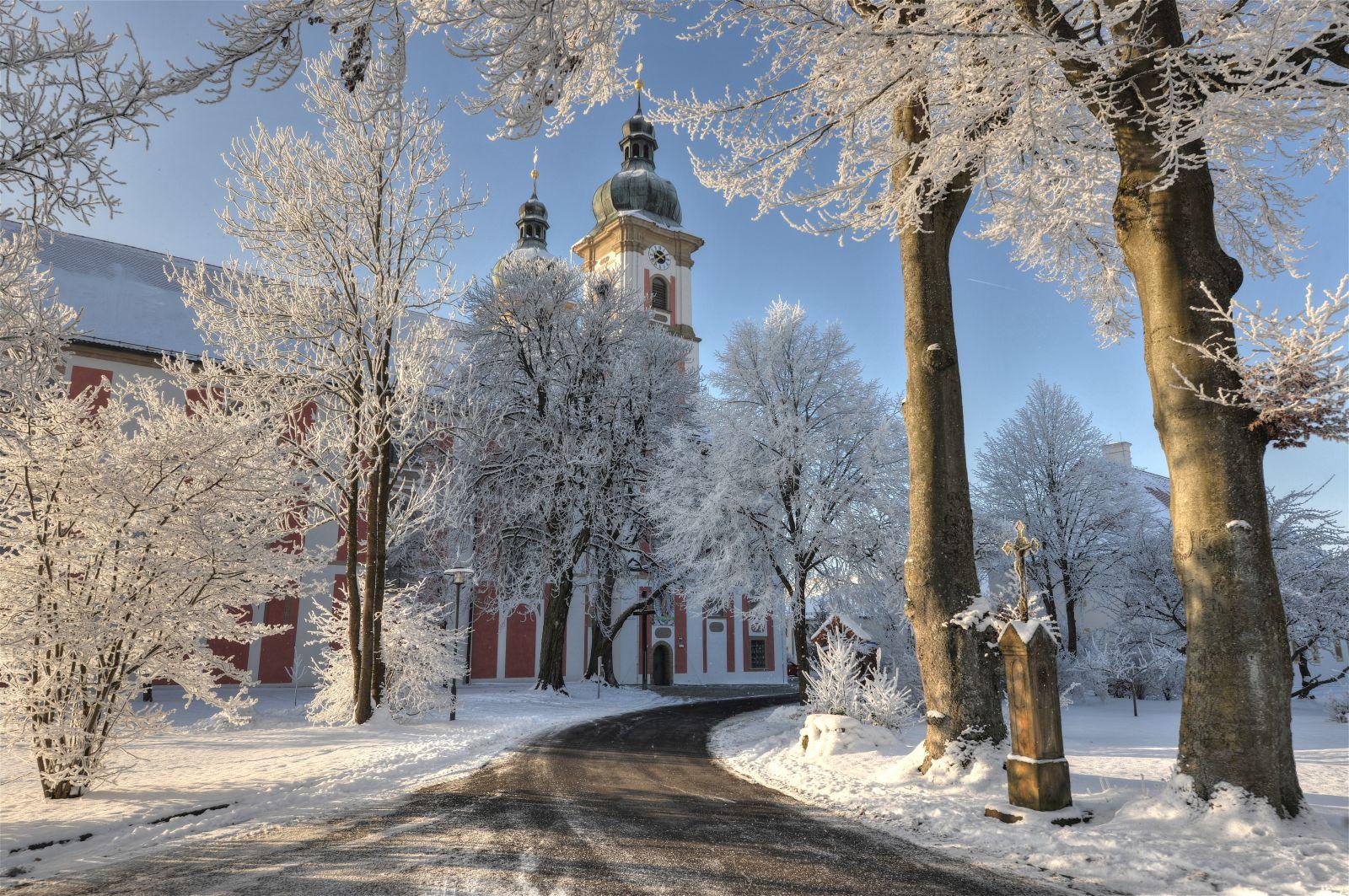 Kloster Speinshart im Schnee