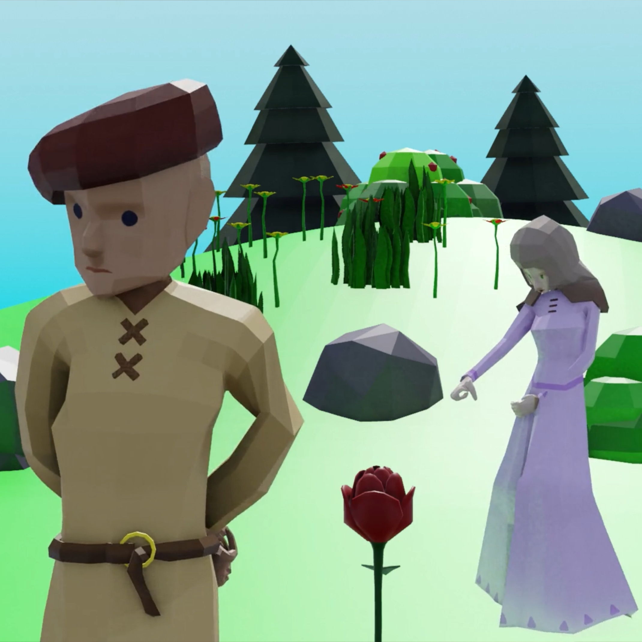 Szene aus dem Film "Rosenschmerz" Szene aus dem Film "Rosenschmerz"